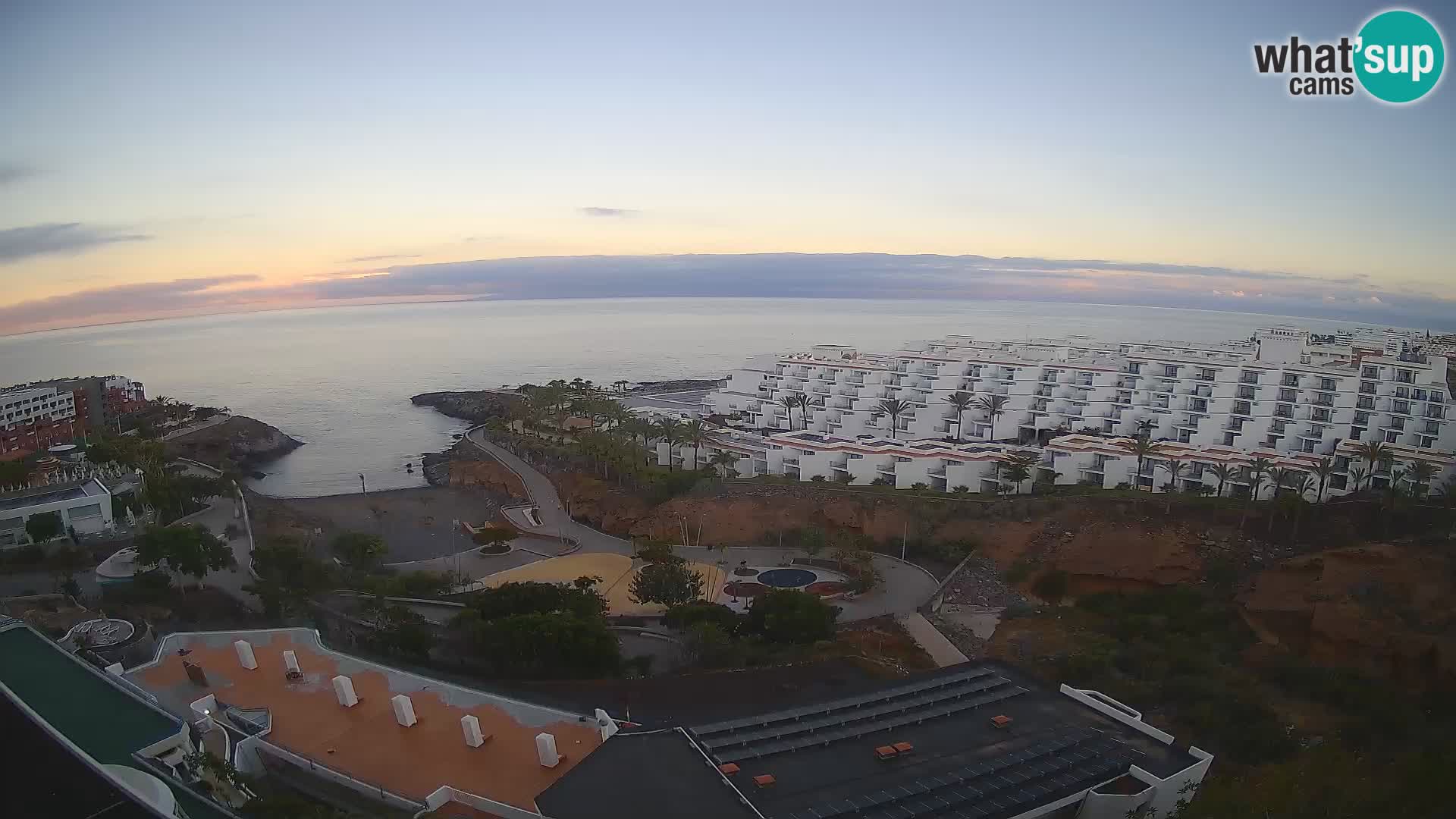 Webcam live spiaggia Las Galgas – Playa Paraiso – Isola La Gomera – Costa Adeje – Tenerife