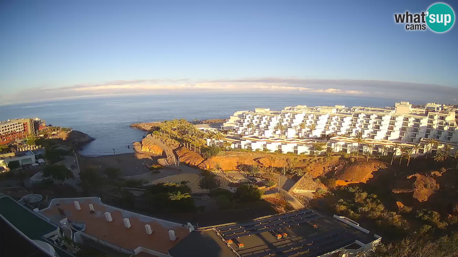 Webcam en direct Playa de Las Galgas – Playa Paraiso – île de La Gomera – Costa Adeje – Tenerife