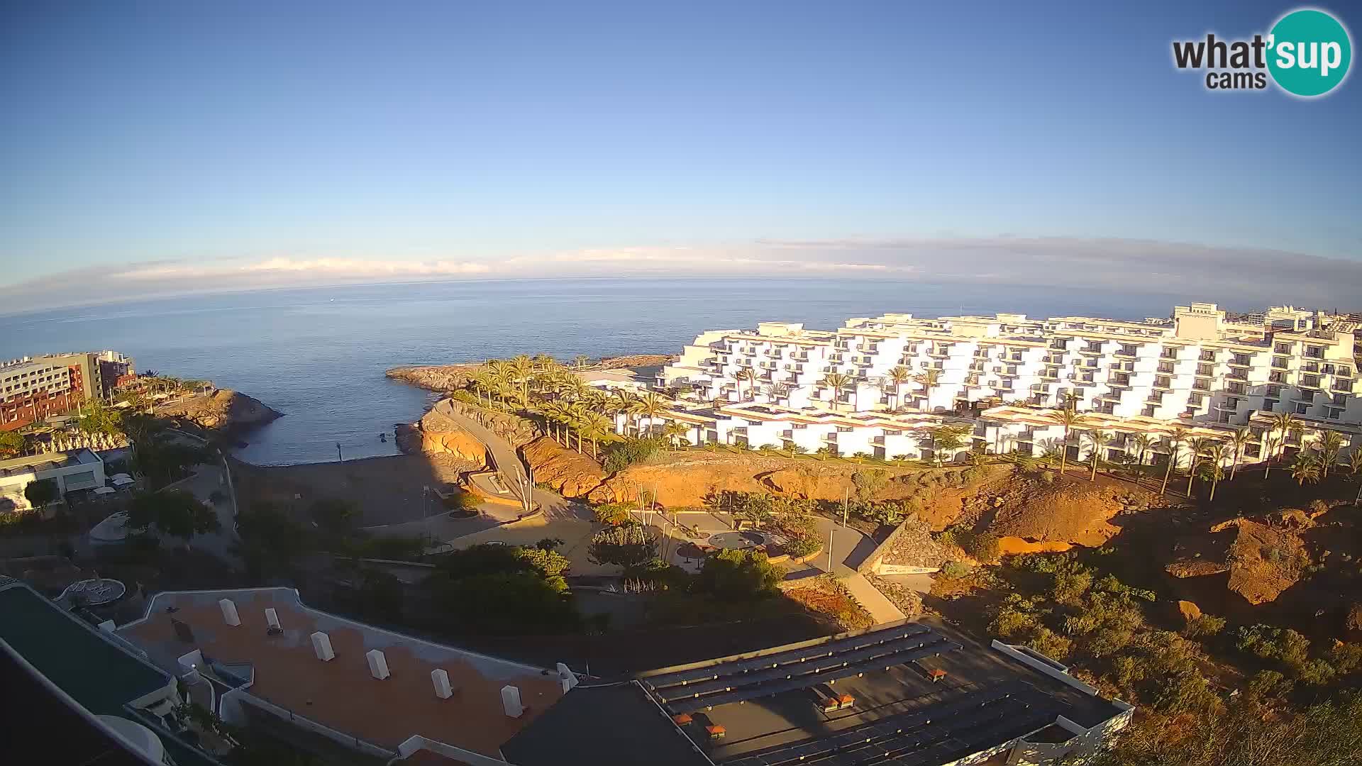 Webcam live spiaggia Las Galgas – Playa Paraiso – Isola La Gomera – Costa Adeje – Tenerife