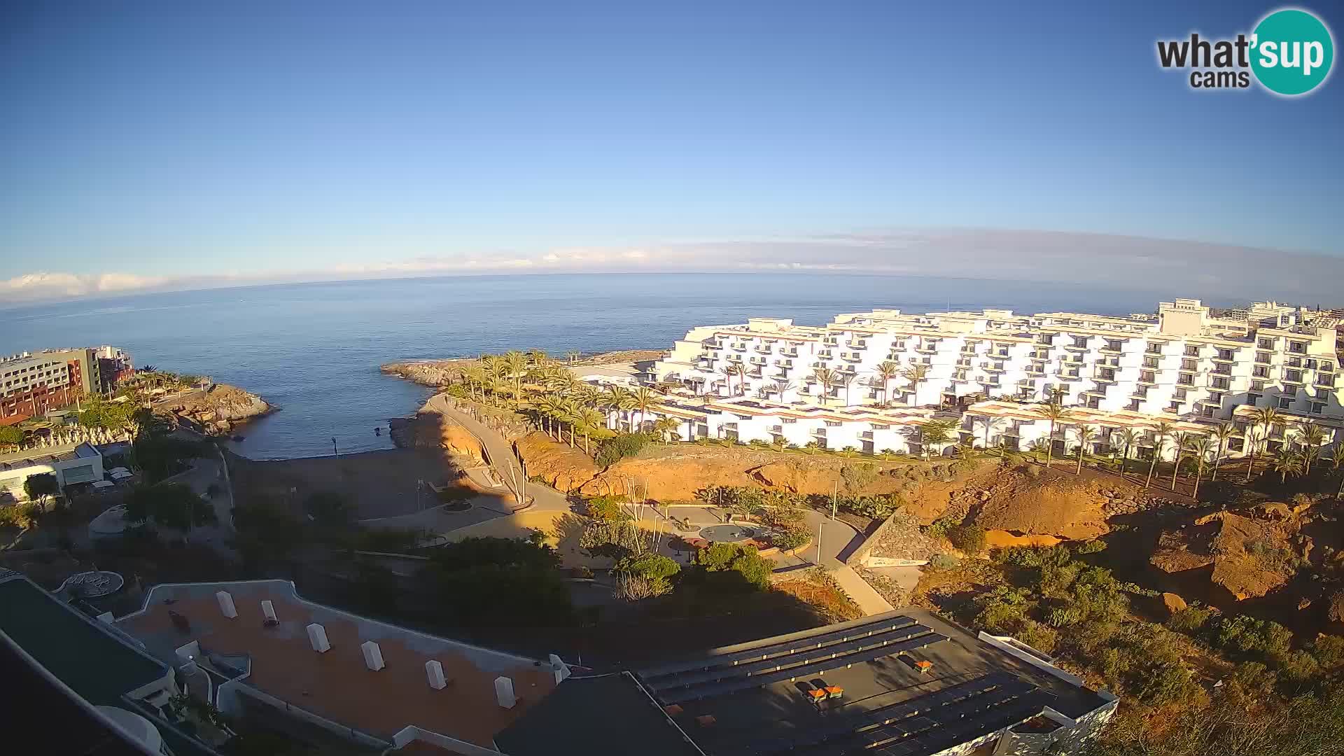 Webcam en direct Playa de Las Galgas – Playa Paraiso – île de La Gomera – Costa Adeje – Tenerife