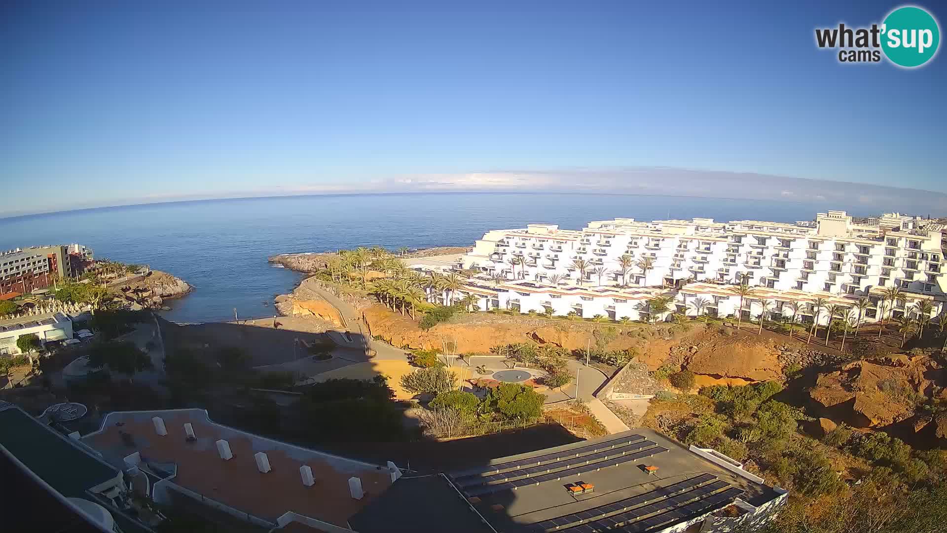 Webcam en direct Playa de Las Galgas – Playa Paraiso – île de La Gomera – Costa Adeje – Tenerife