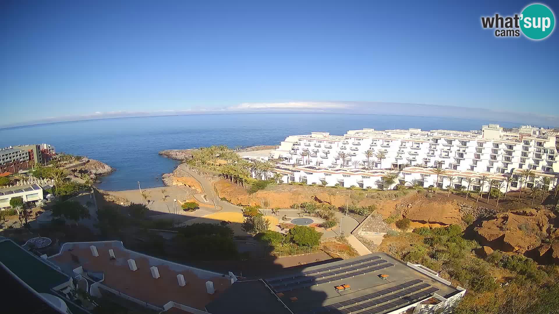 Webcam en direct Playa de Las Galgas – Playa Paraiso – île de La Gomera – Costa Adeje – Tenerife