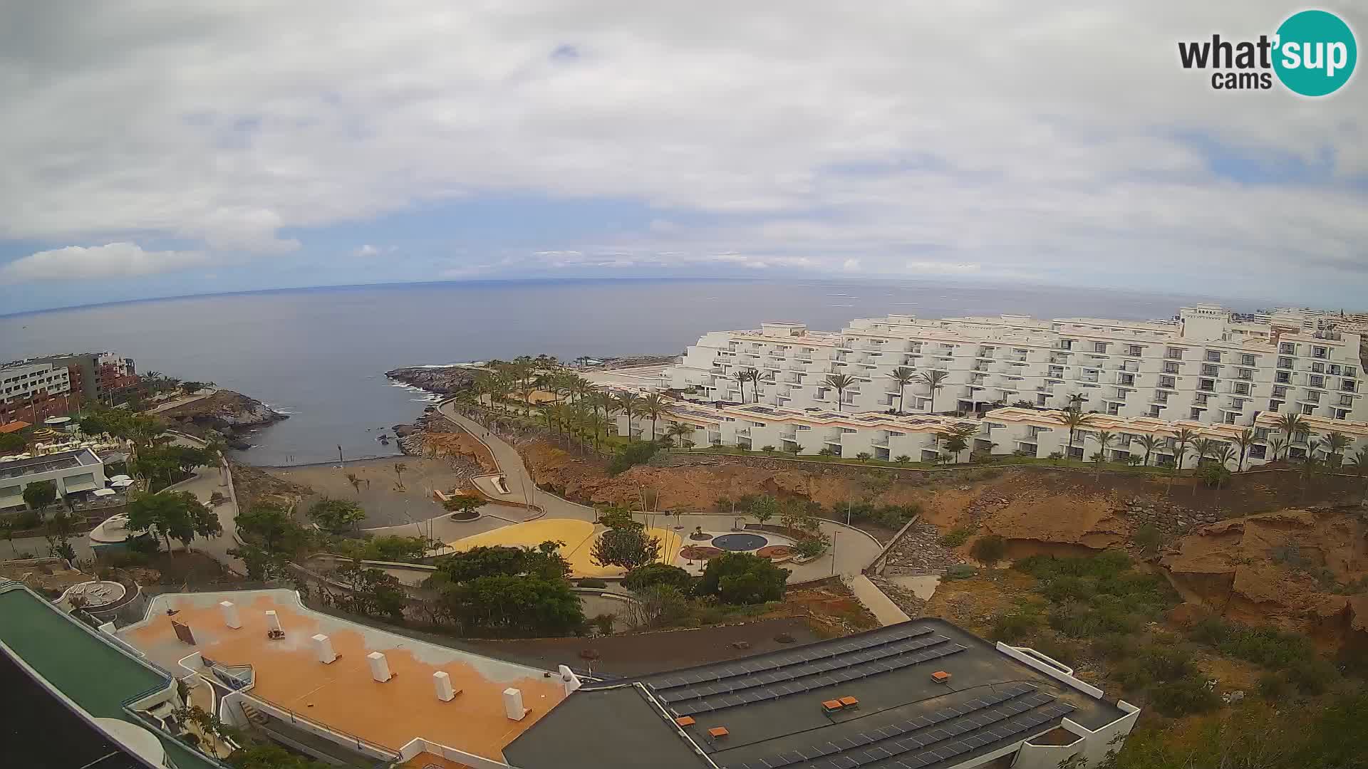 Webcam live spiaggia Las Galgas – Playa Paraiso – Isola La Gomera – Costa Adeje – Tenerife