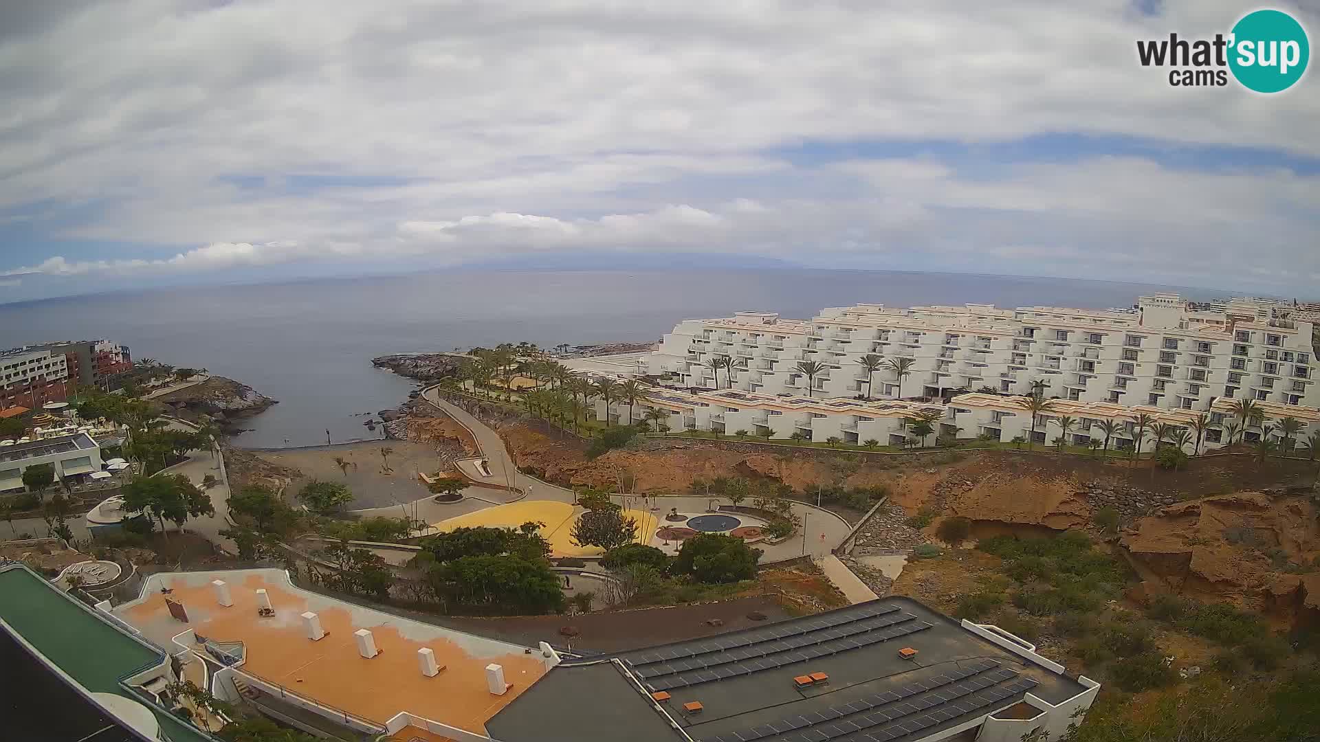 Webcam live spiaggia Las Galgas – Playa Paraiso – Isola La Gomera – Costa Adeje – Tenerife