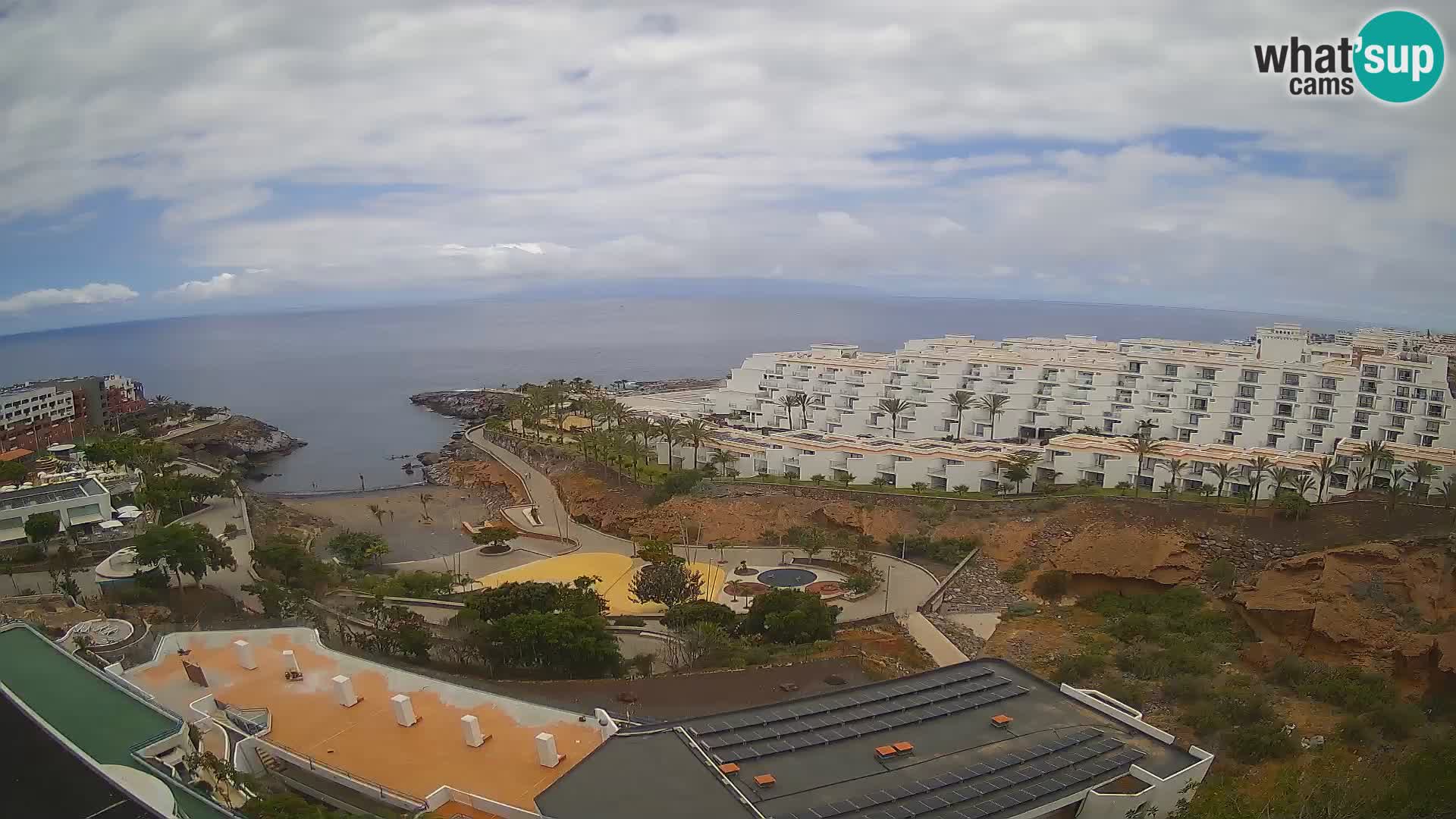 Webcam live spiaggia Las Galgas – Playa Paraiso – Isola La Gomera – Costa Adeje – Tenerife