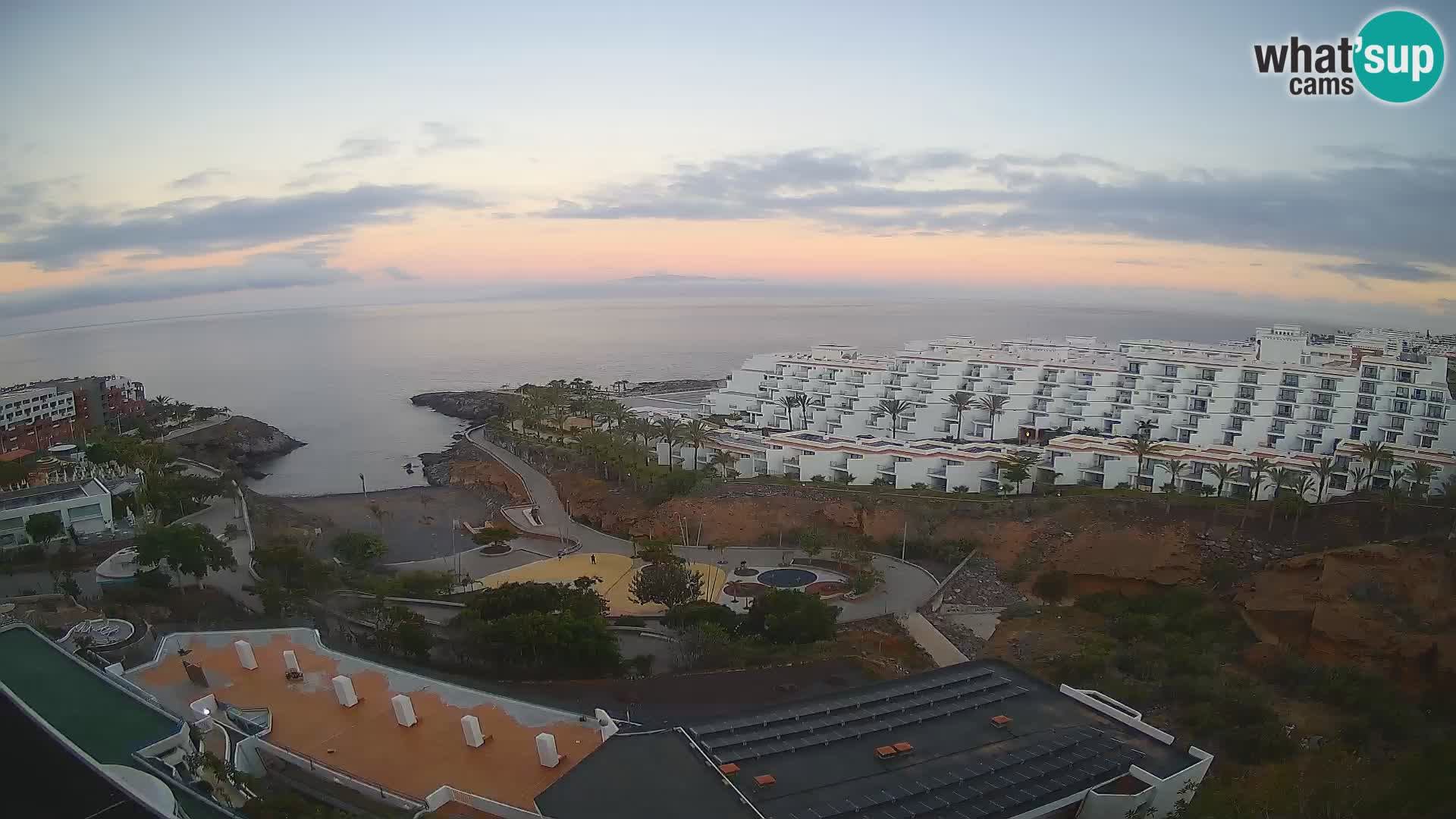 Webcam live spiaggia Las Galgas – Playa Paraiso – Isola La Gomera – Costa Adeje – Tenerife