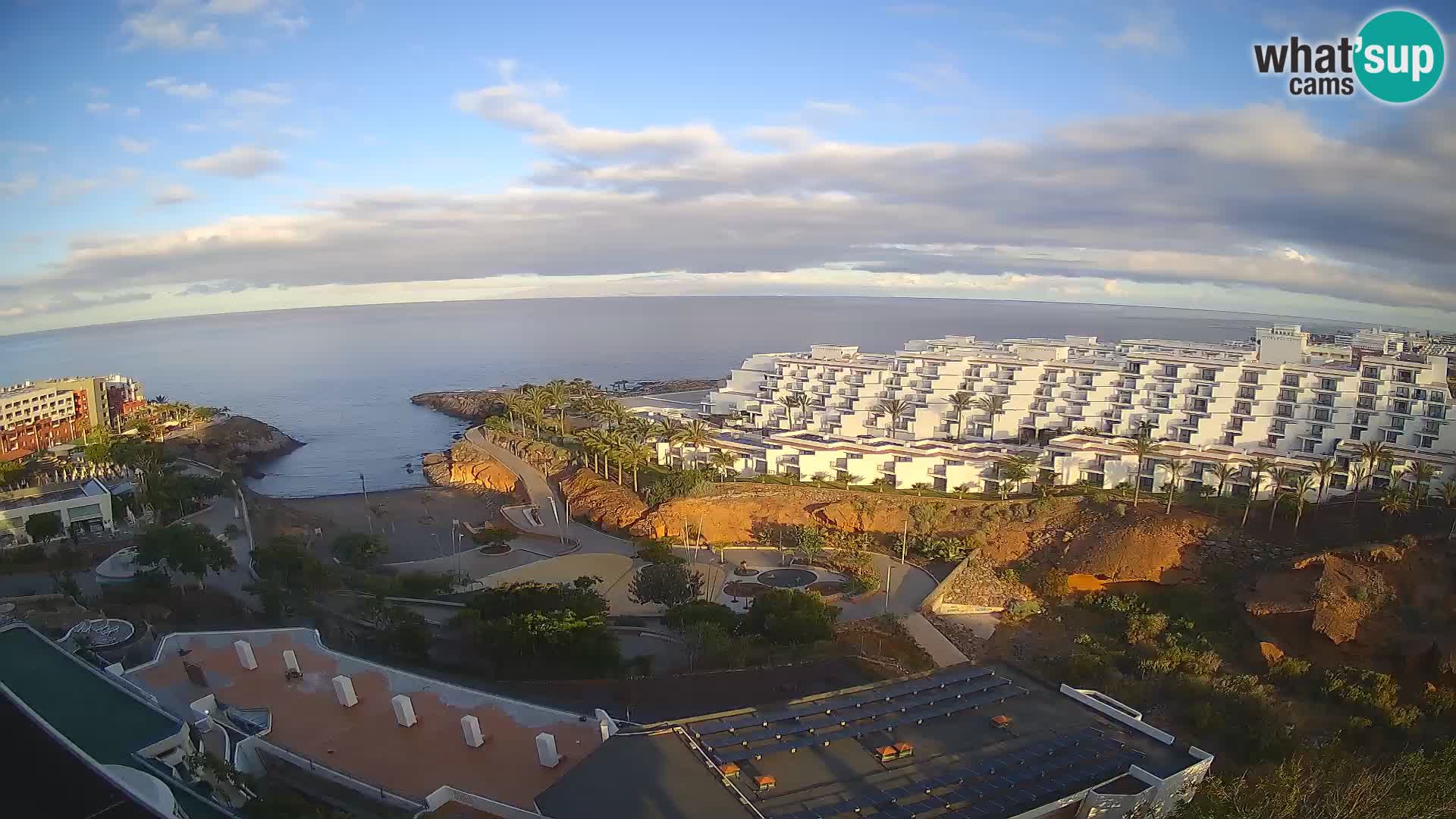 Web kamera uživo Playa de Las Galgas – Playa Paraiso – otok La Gomera – Costa Adeje – Tenerife