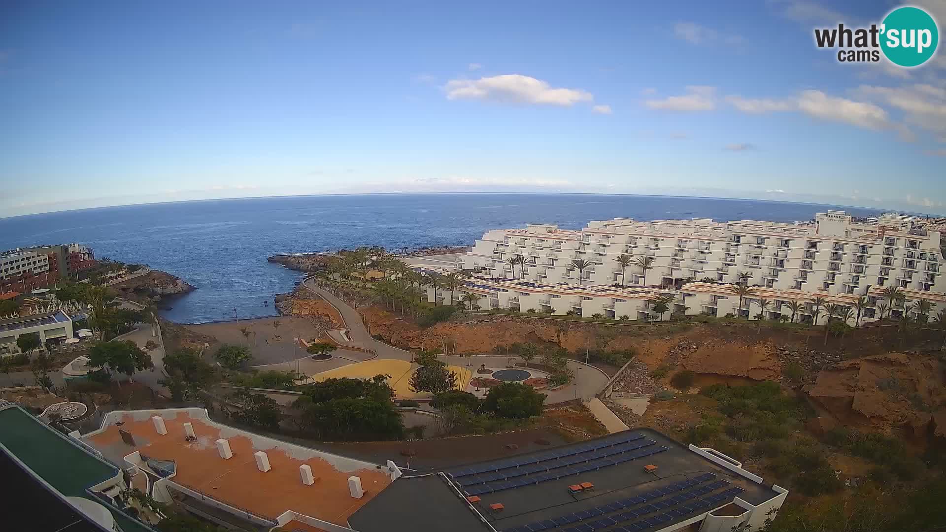 Live-Webcam Las Galgas Strand – Playa Paraiso – Insel La Gomera – Costa Adeje – Teneriffa