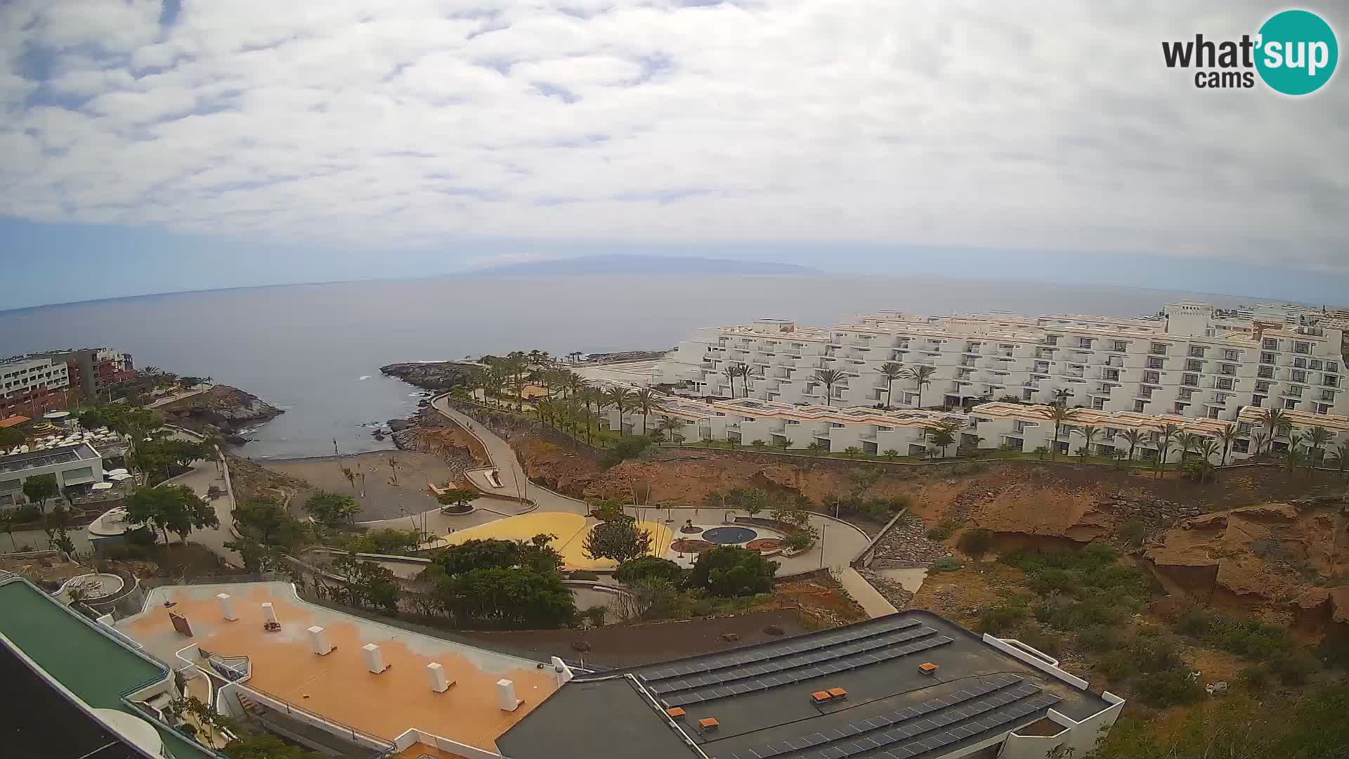Live-Webcam Las Galgas Strand – Playa Paraiso – Insel La Gomera – Costa Adeje – Teneriffa