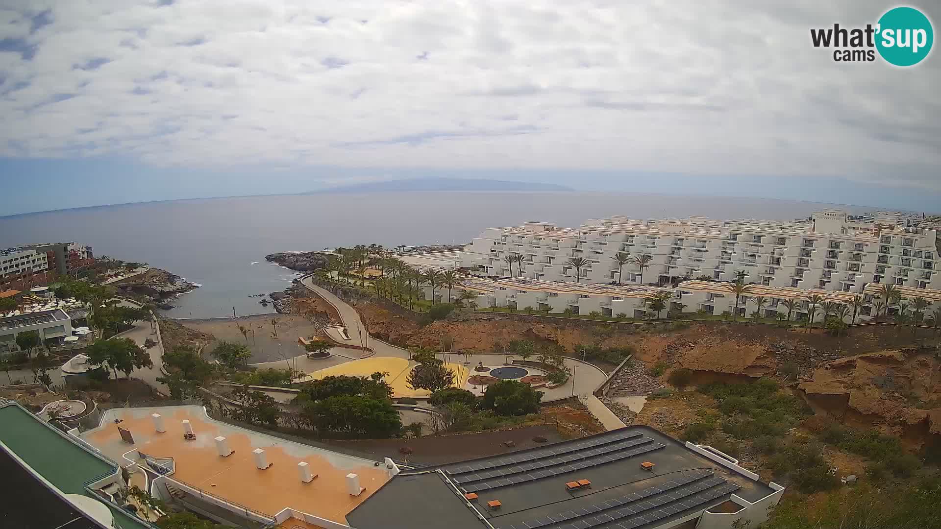 Webcam en vivo Playa de Las Galgas – Playa Paraíso – Isla de La Gomera – Costa Adeje – Tenerife