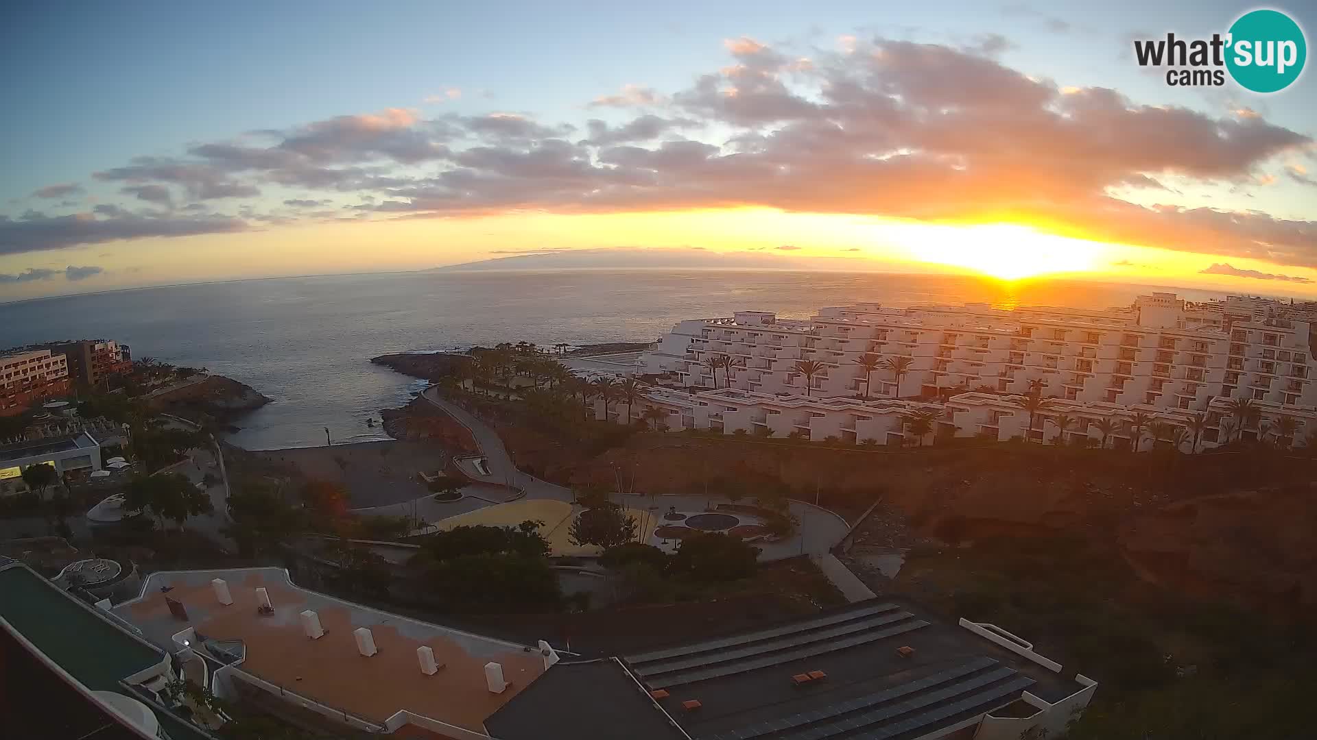 Webcam en direct Playa de Las Galgas – Playa Paraiso – île de La Gomera – Costa Adeje – Tenerife