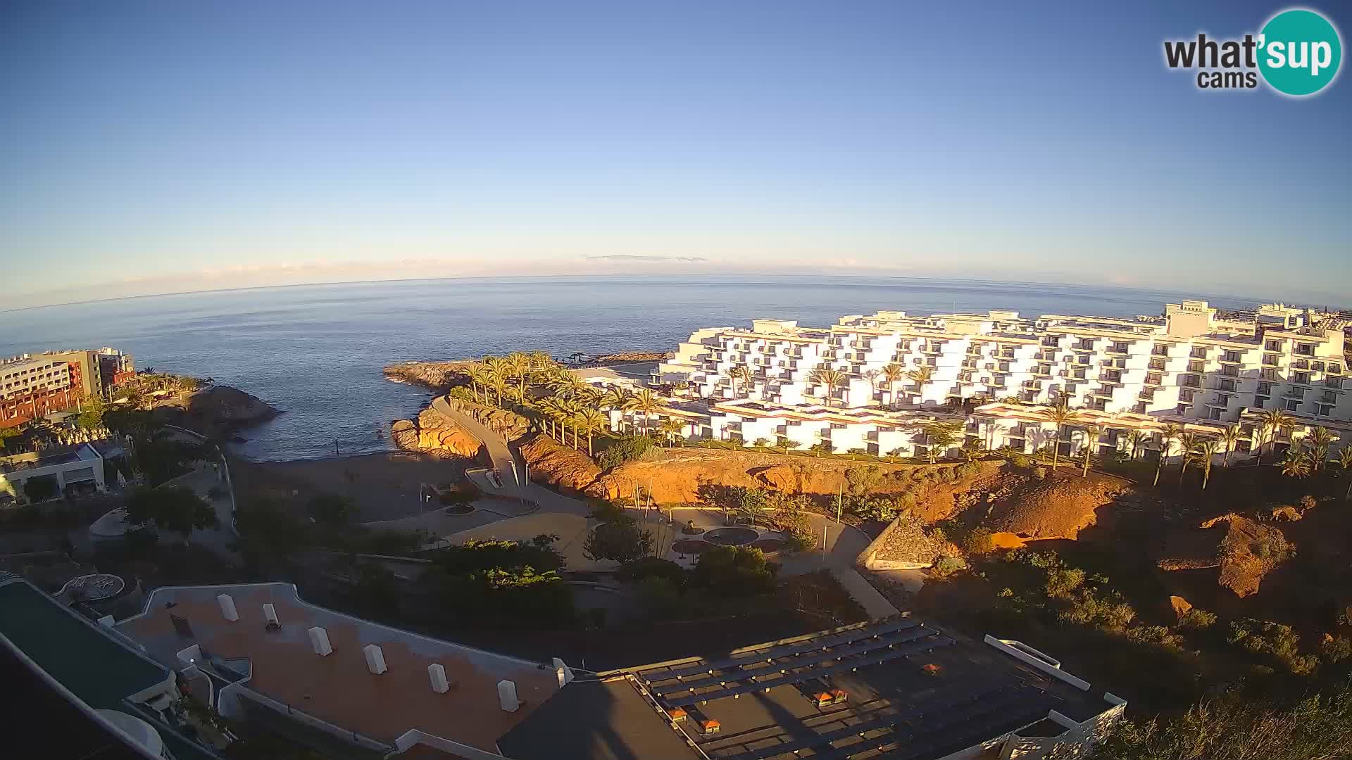 Live-Webcam Las Galgas Strand – Playa Paraiso – Insel La Gomera – Costa Adeje – Teneriffa