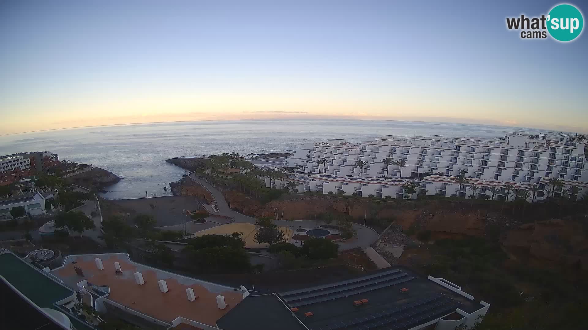 Live-Webcam Las Galgas Strand – Playa Paraiso – Insel La Gomera – Costa Adeje – Teneriffa
