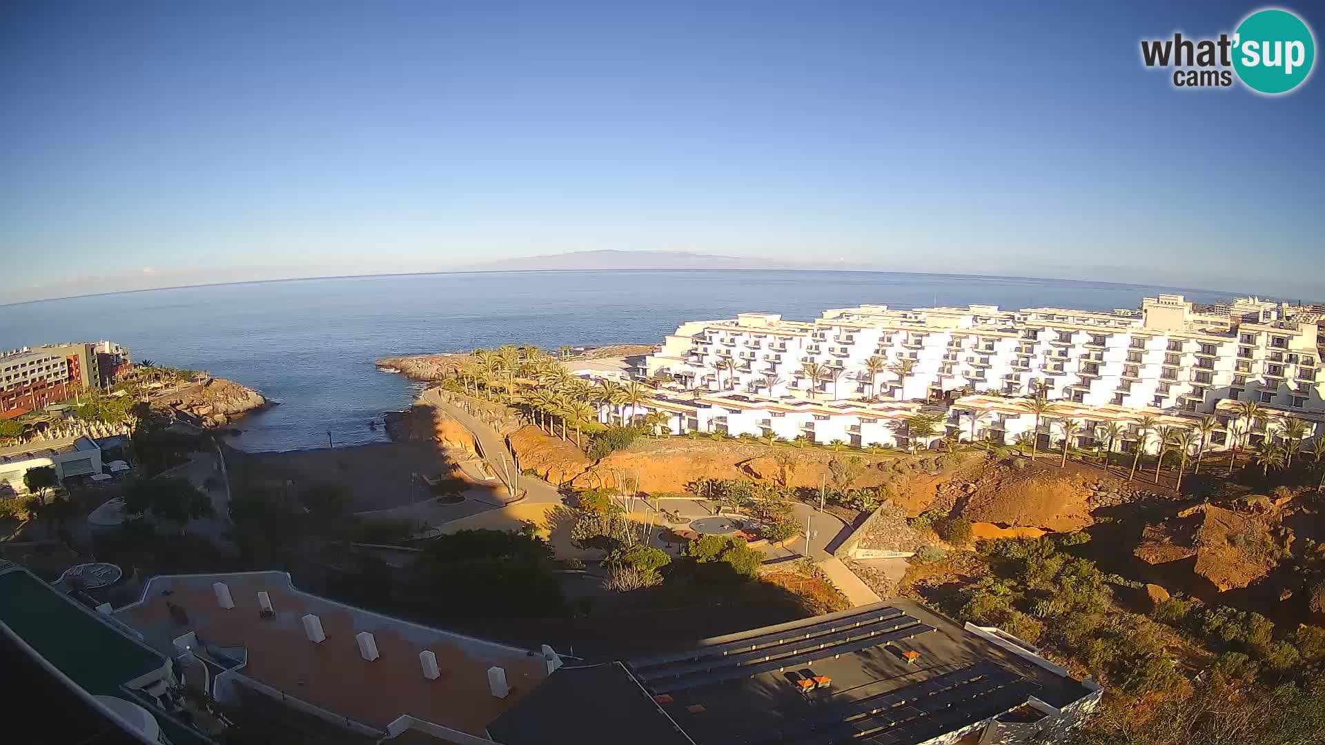 Live-Webcam Las Galgas Strand – Playa Paraiso – Insel La Gomera – Costa Adeje – Teneriffa