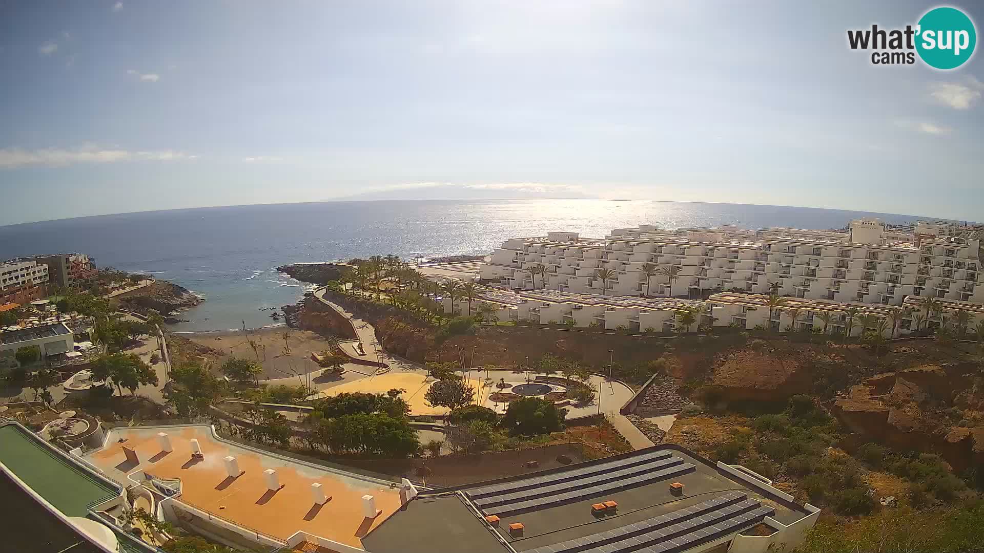Webcam live spiaggia Las Galgas – Playa Paraiso – Isola La Gomera – Costa Adeje – Tenerife