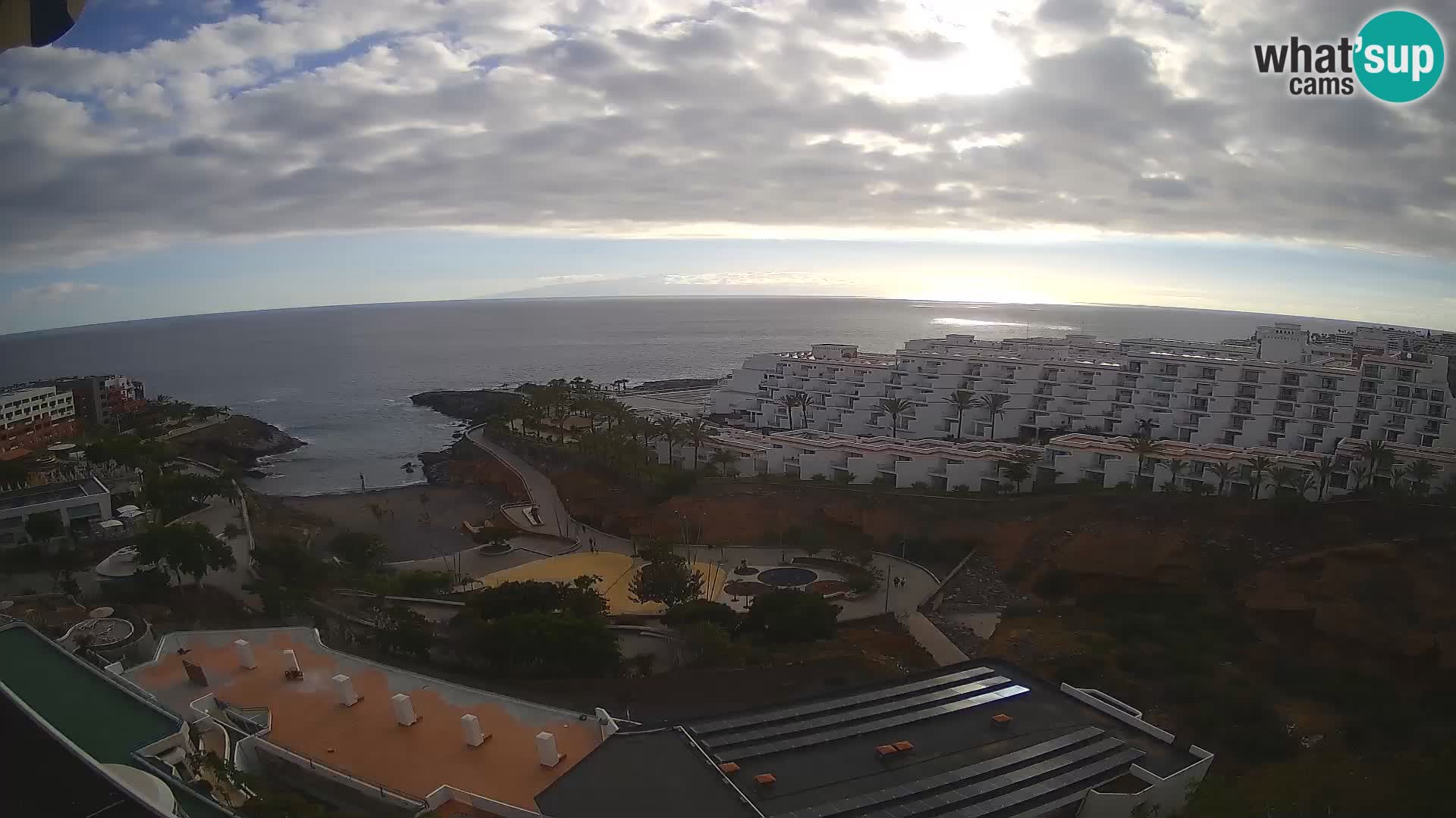 Webcam en vivo Playa de Las Galgas – Playa Paraíso – Isla de La Gomera – Costa Adeje – Tenerife