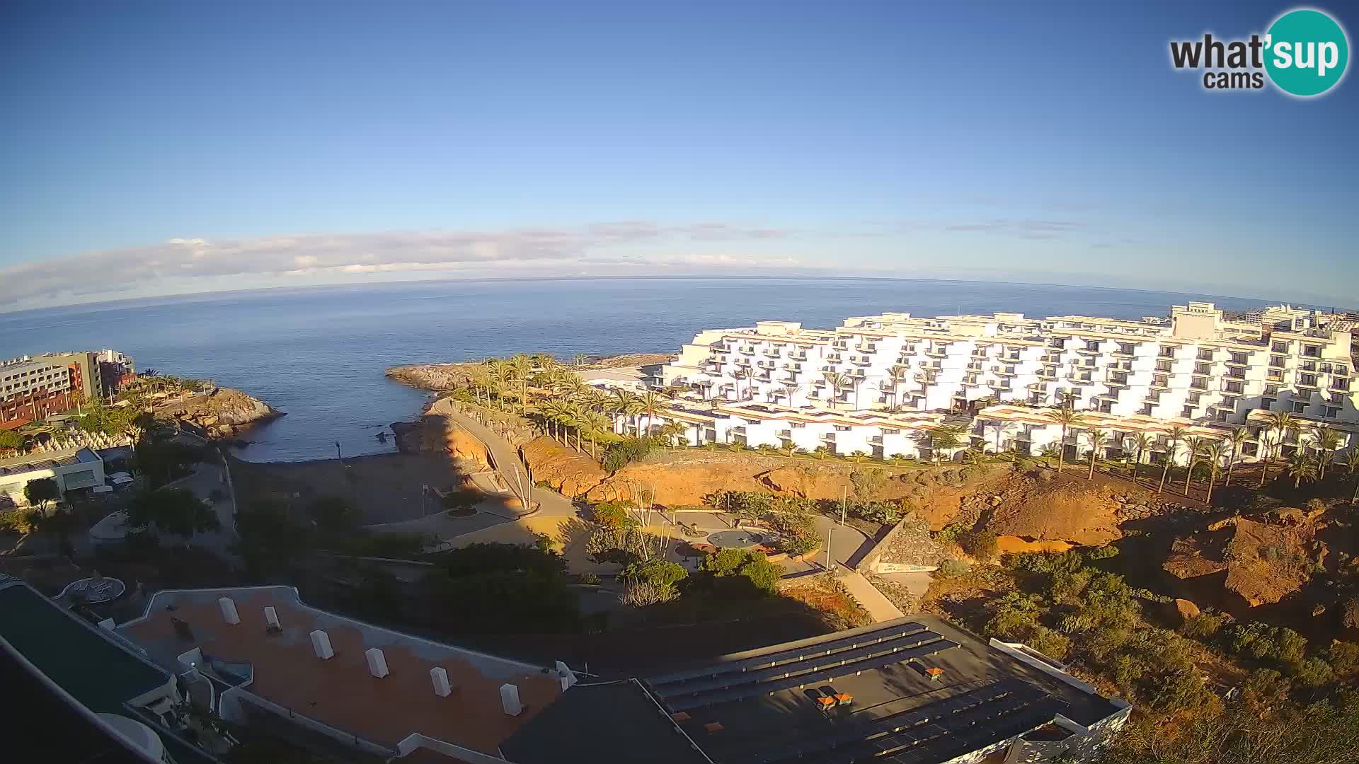 Webcam en direct Playa de Las Galgas – Playa Paraiso – île de La Gomera – Costa Adeje – Tenerife