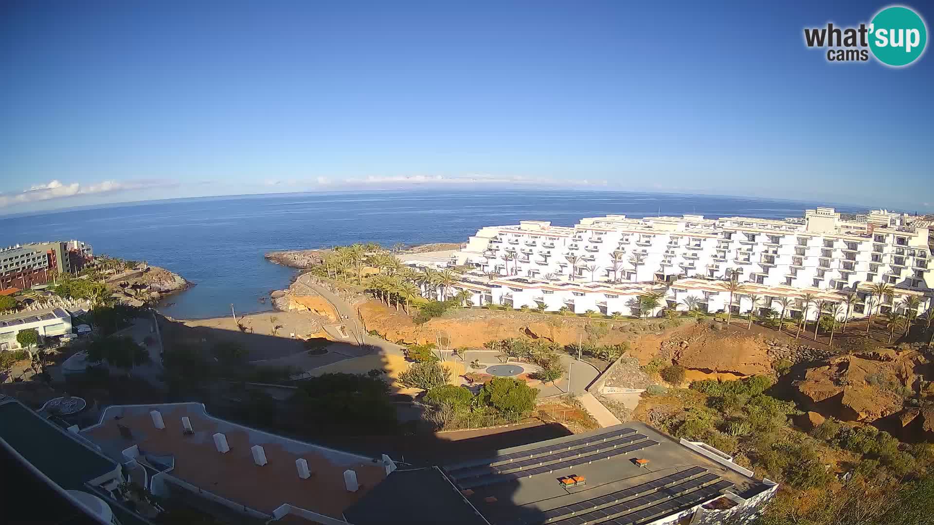 Live-Webcam Las Galgas Strand – Playa Paraiso – Insel La Gomera – Costa Adeje – Teneriffa