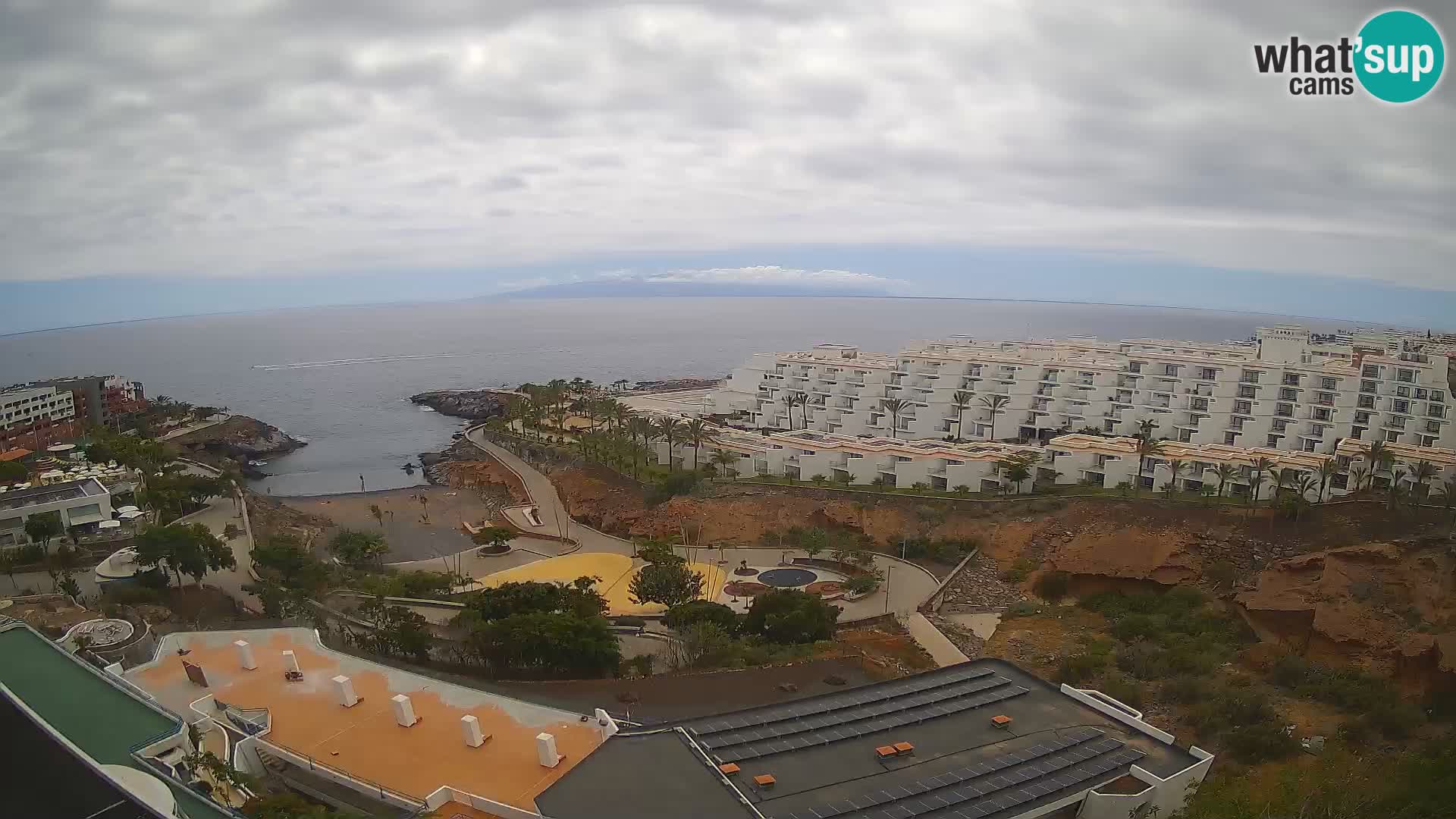 Webcam en vivo Playa de Las Galgas – Playa Paraíso – Isla de La Gomera – Costa Adeje – Tenerife