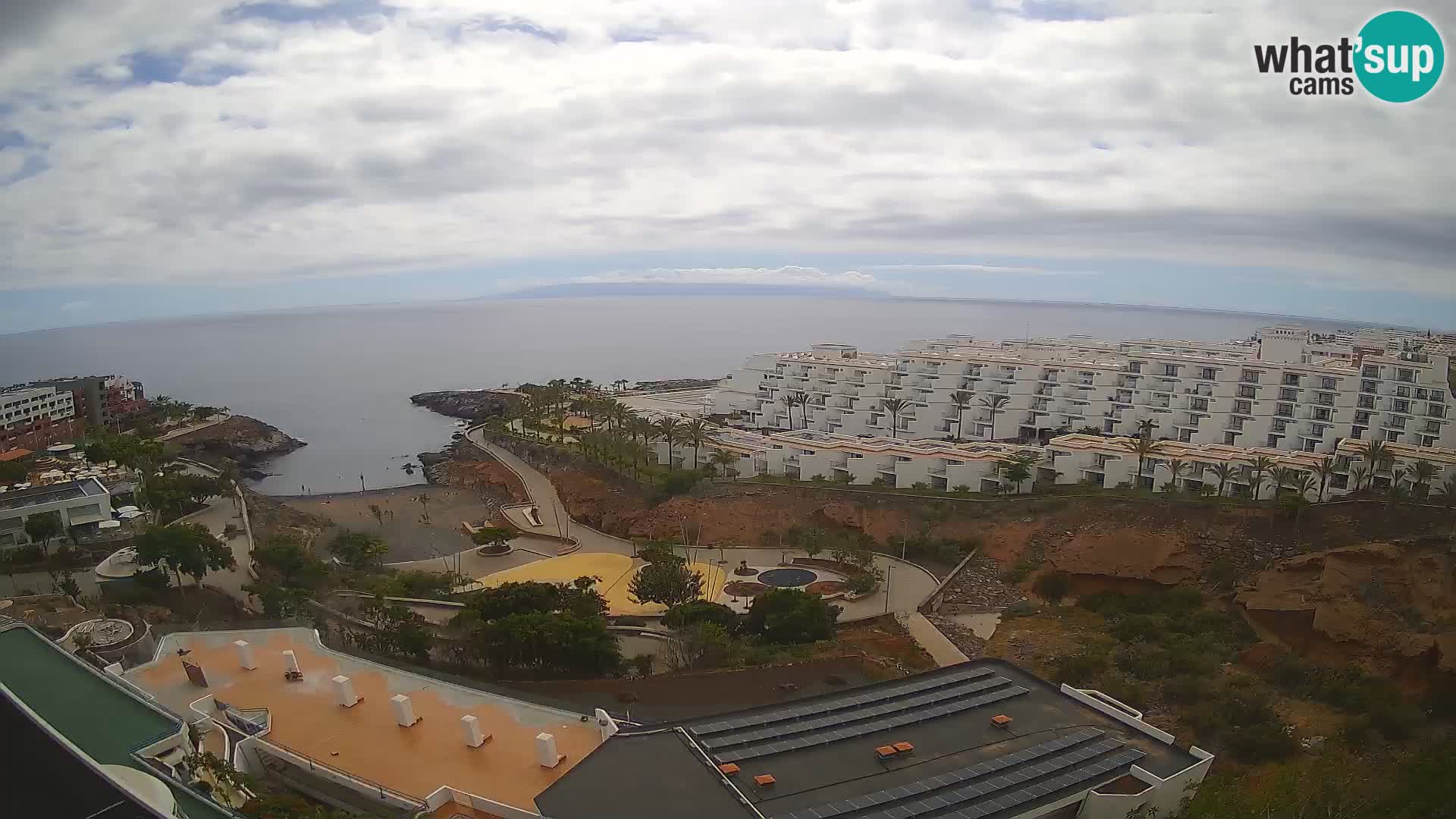 Live-Webcam Las Galgas Strand – Playa Paraiso – Insel La Gomera – Costa Adeje – Teneriffa