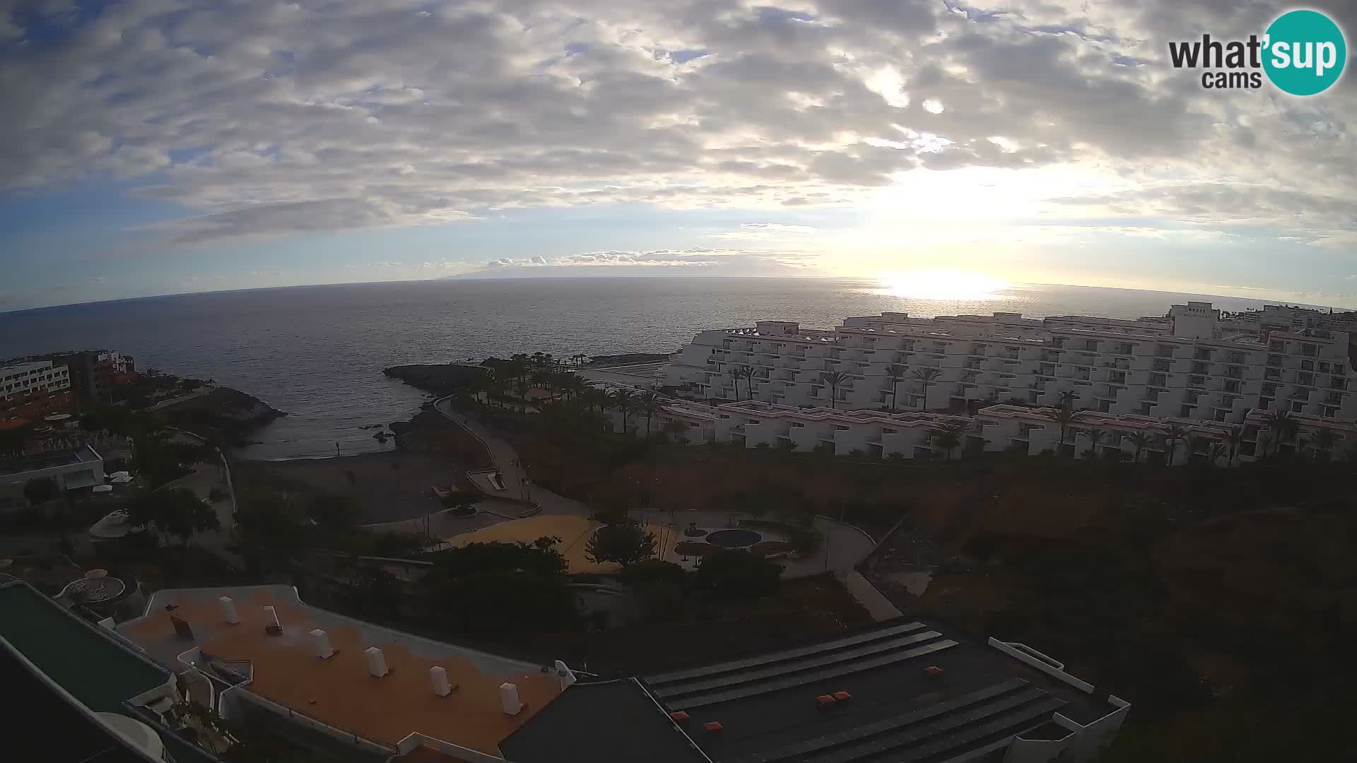 Live-Webcam Las Galgas Strand – Playa Paraiso – Insel La Gomera – Costa Adeje – Teneriffa