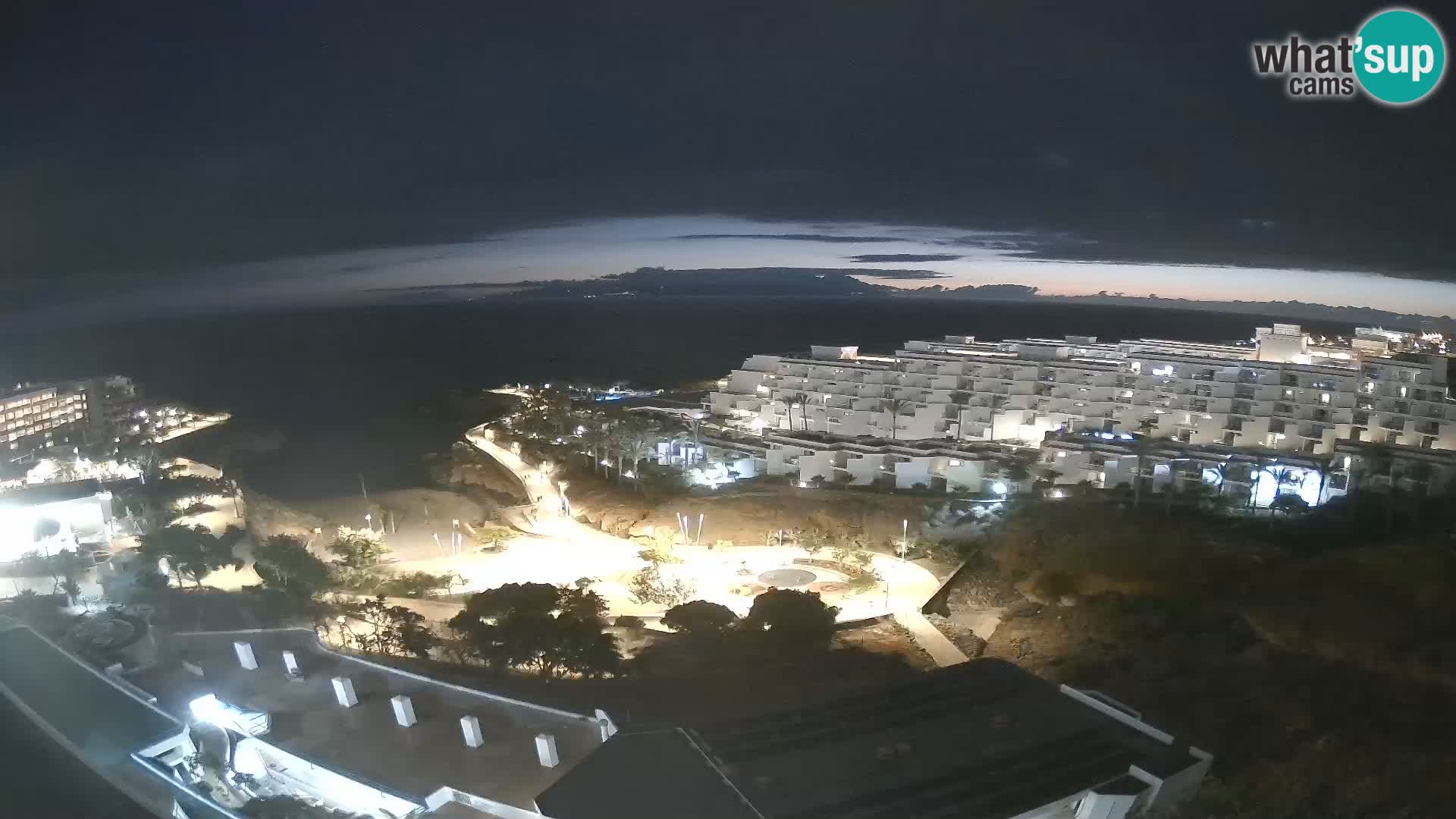 Webcam en direct Playa de Las Galgas – Playa Paraiso – île de La Gomera – Costa Adeje – Tenerife