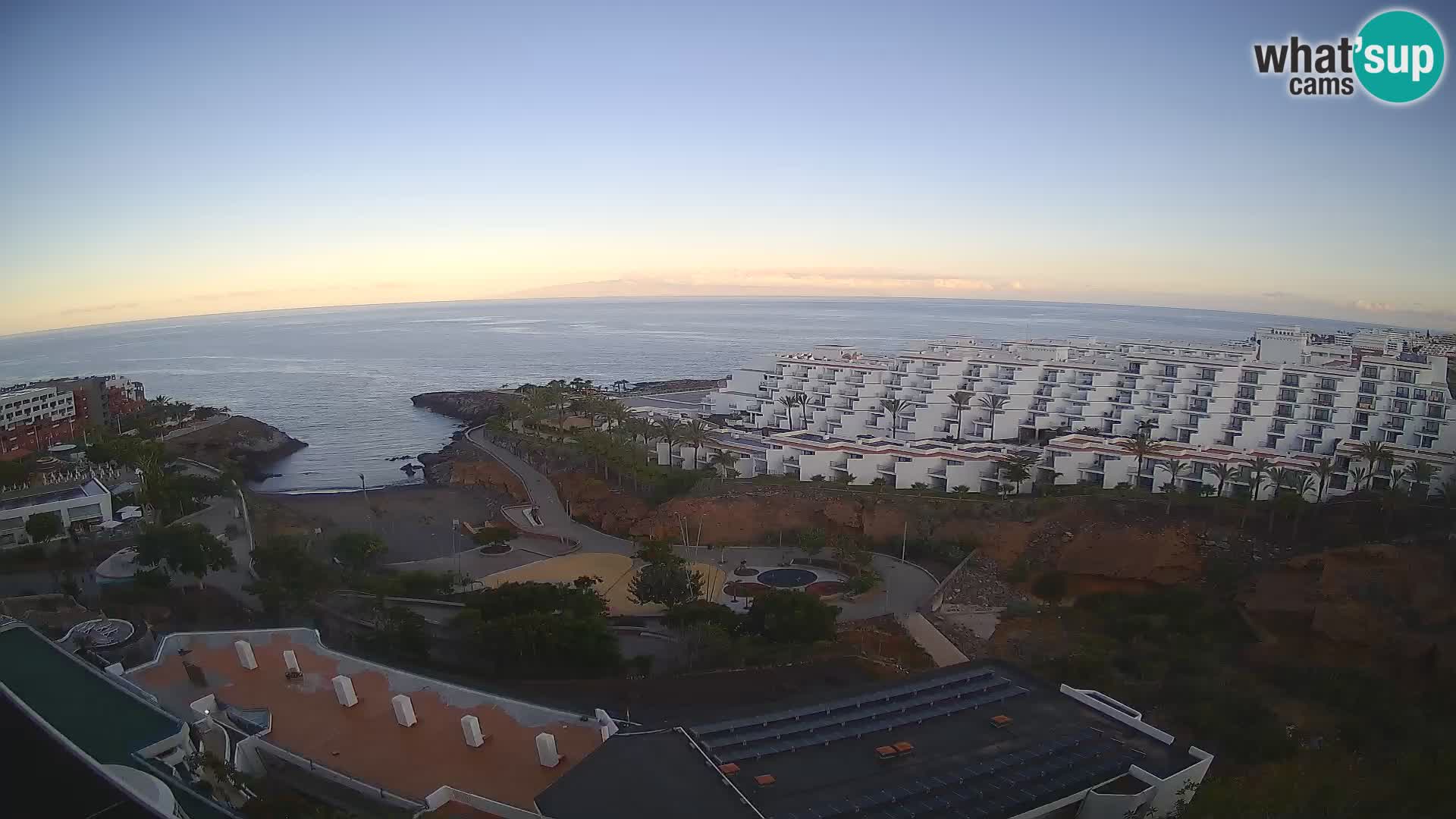 Live-Webcam Las Galgas Strand – Playa Paraiso – Insel La Gomera – Costa Adeje – Teneriffa