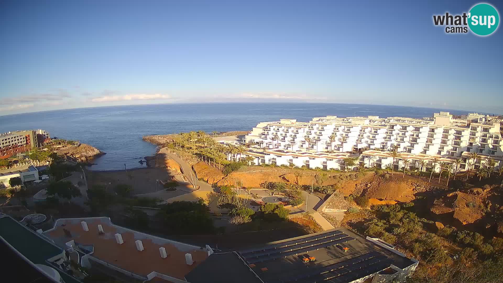 Live-Webcam Las Galgas Strand – Playa Paraiso – Insel La Gomera – Costa Adeje – Teneriffa