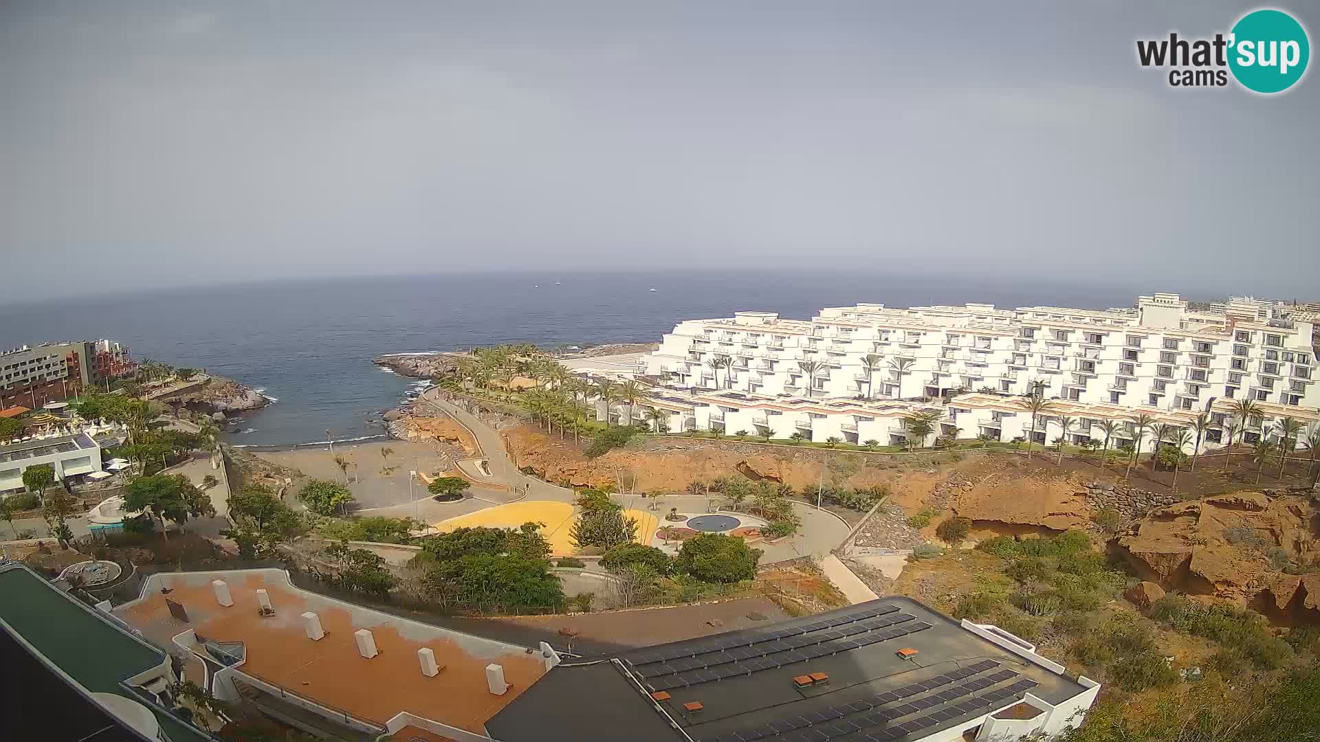 Webcam en vivo Playa de Las Galgas – Playa Paraíso – Isla de La Gomera – Costa Adeje – Tenerife