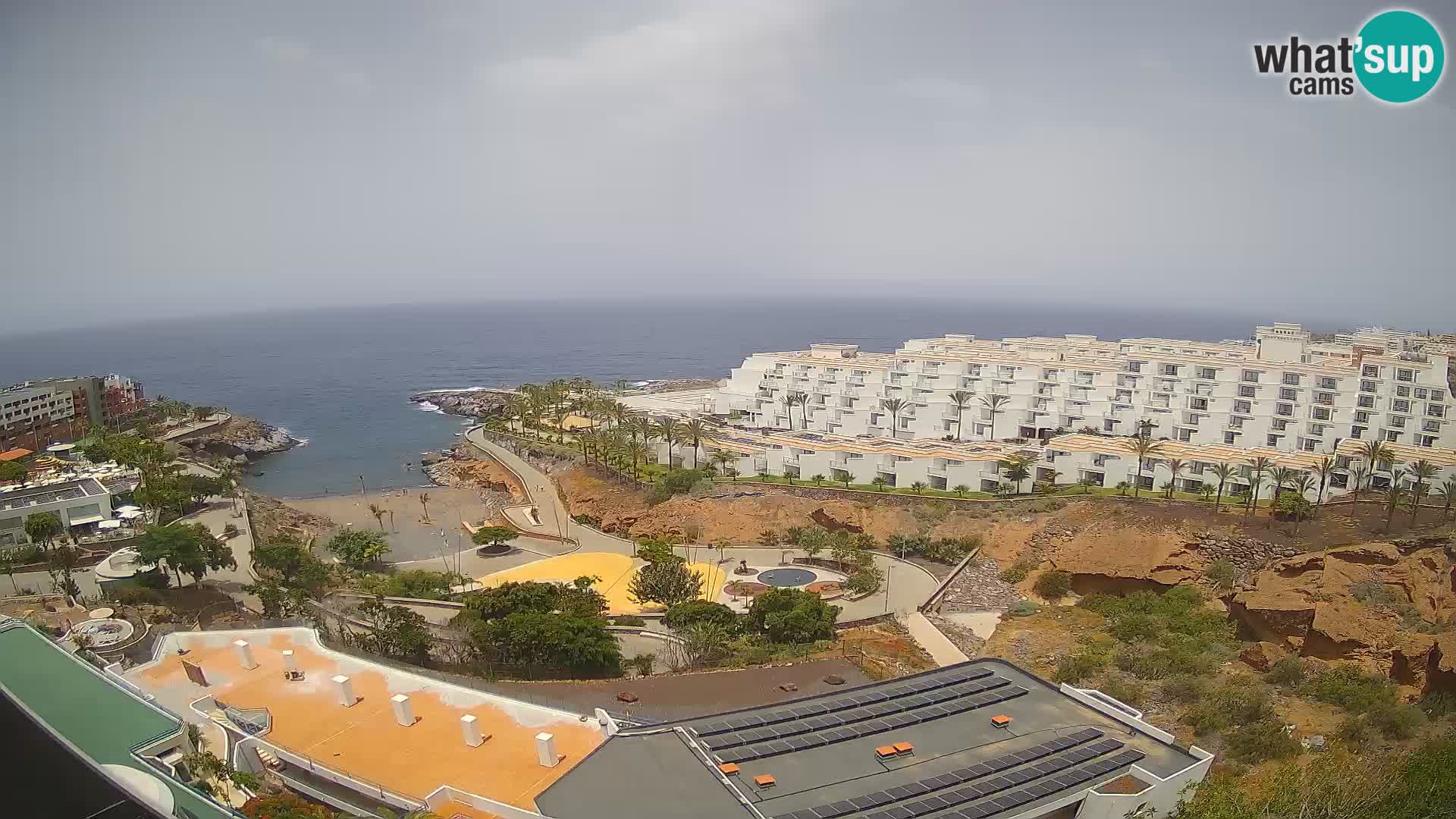 Live-Webcam Las Galgas Strand – Playa Paraiso – Insel La Gomera – Costa Adeje – Teneriffa