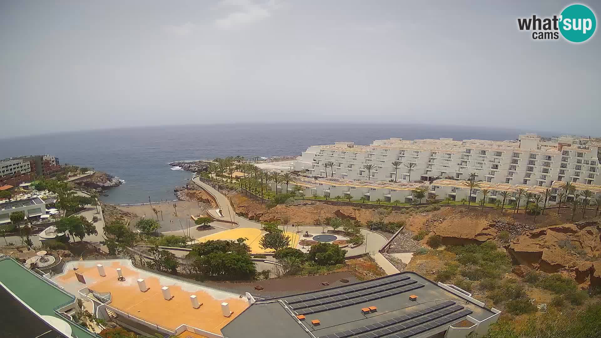 Live-Webcam Las Galgas Strand – Playa Paraiso – Insel La Gomera – Costa Adeje – Teneriffa