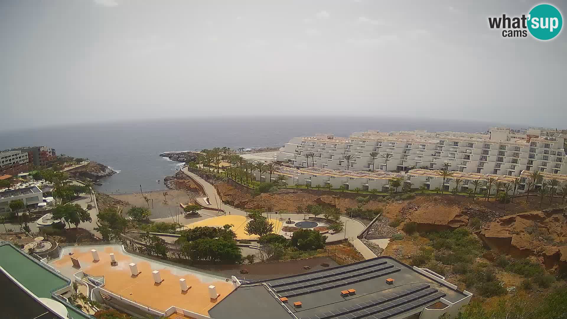 Webcam en direct Playa de Las Galgas – Playa Paraiso – île de La Gomera – Costa Adeje – Tenerife