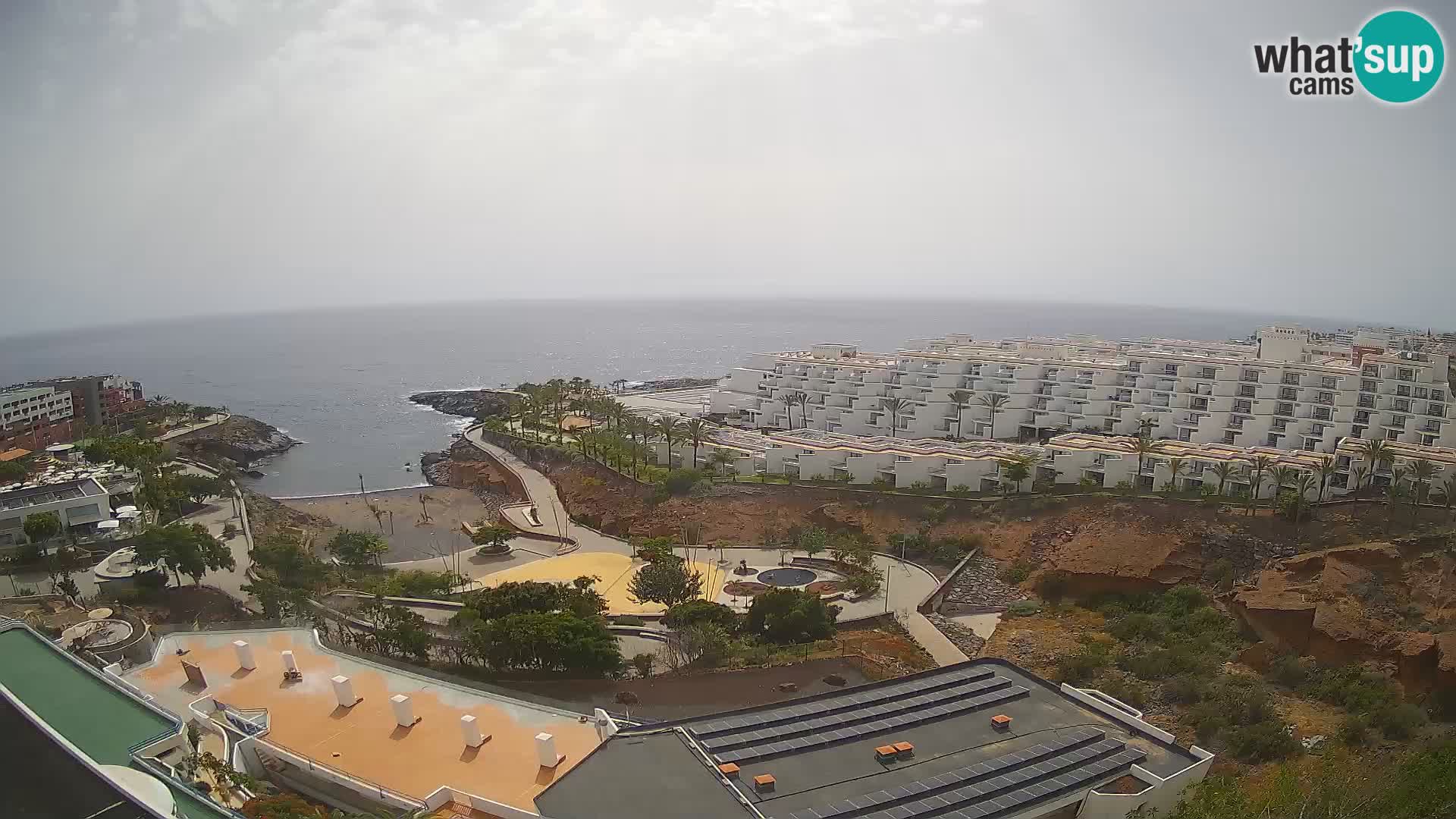 Spletna kamera v živo Las Galgas plaža – Playa Paraiso – otok La Gomera – Costa Adeje – Tenerife
