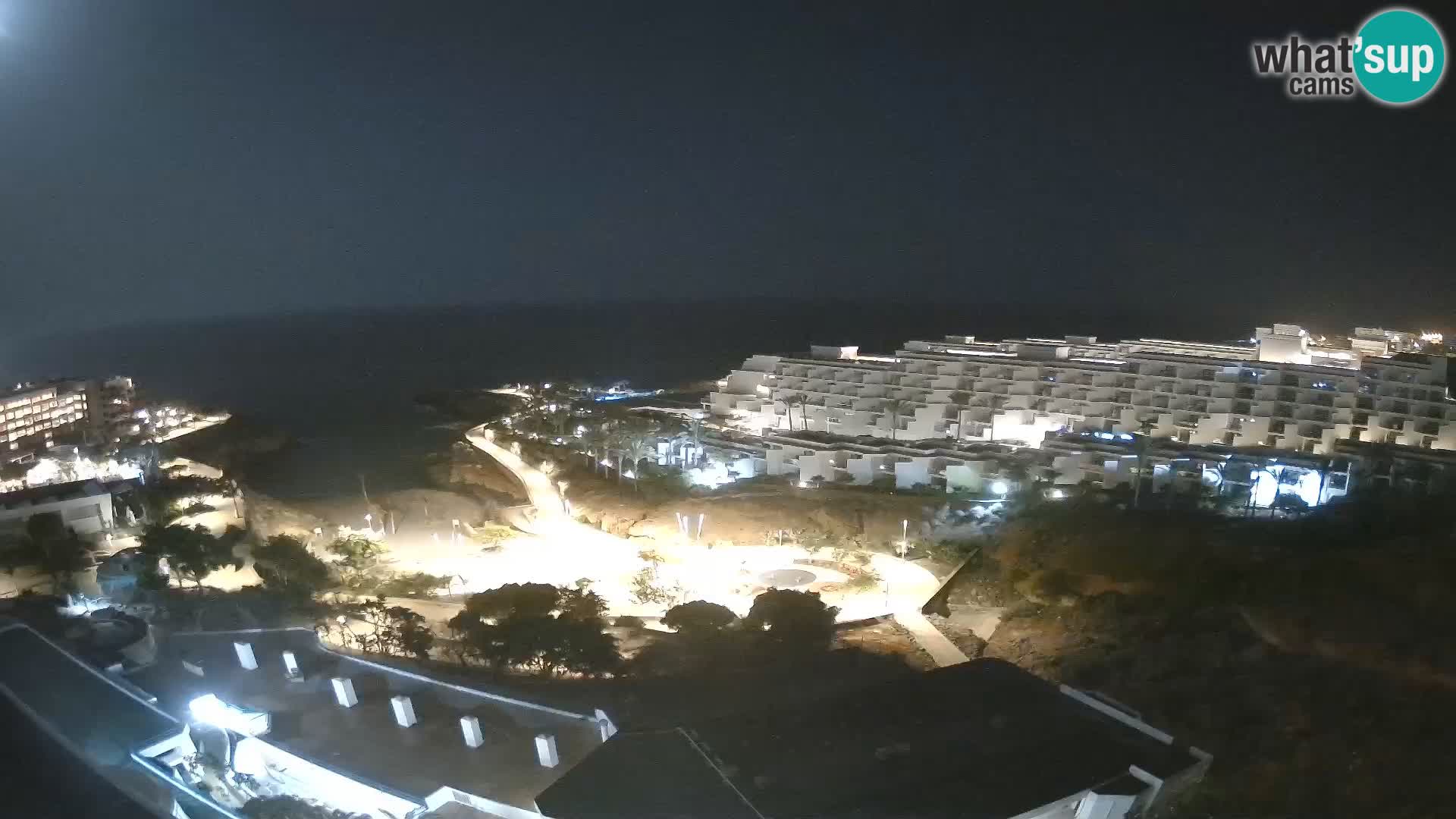 Live webcam Playa de Las Galgas – Playa Paraiso – La Gomera island – Adeje – Tenerife