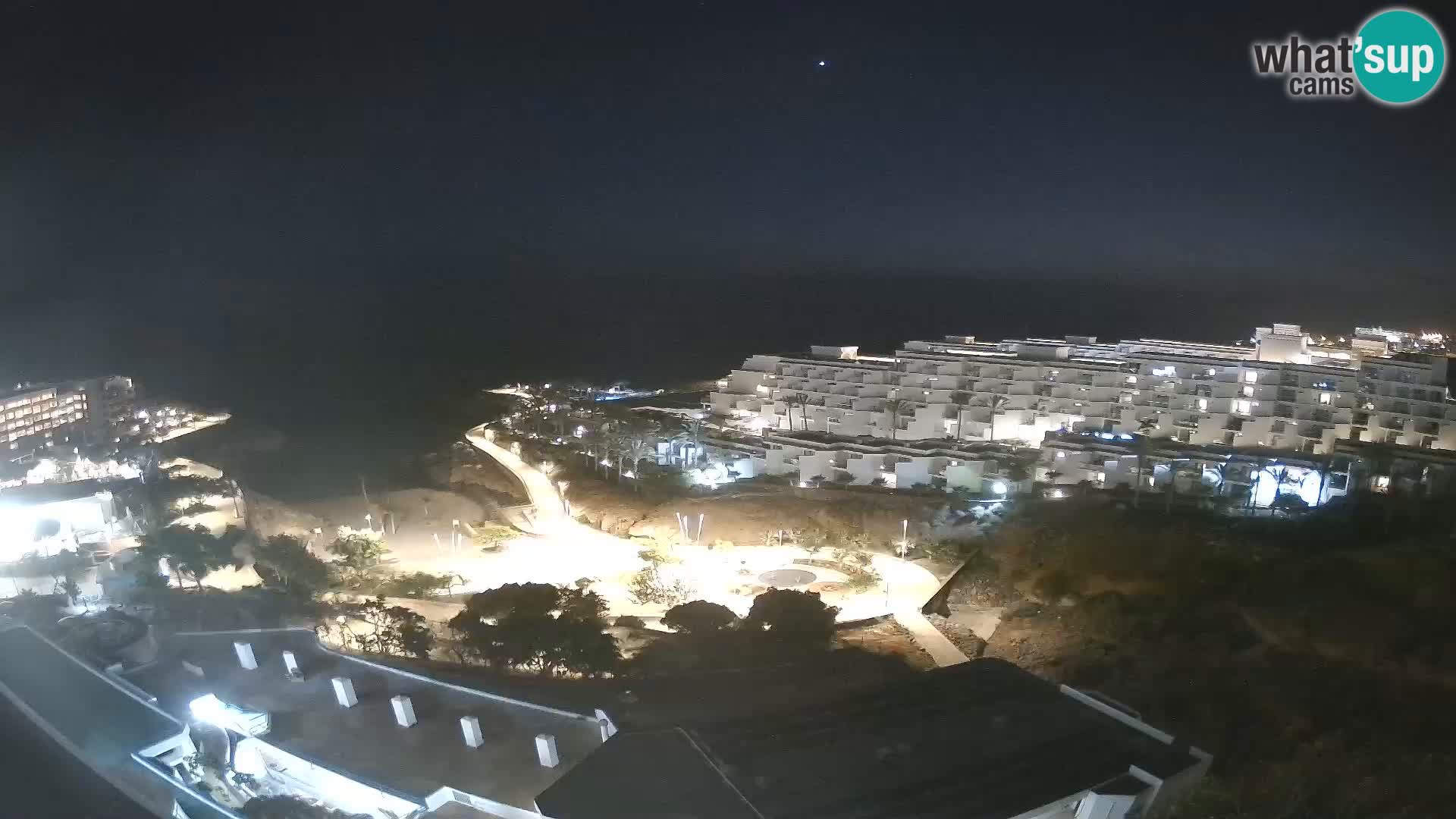 Spletna kamera v živo Las Galgas plaža – Playa Paraiso – otok La Gomera – Costa Adeje – Tenerife