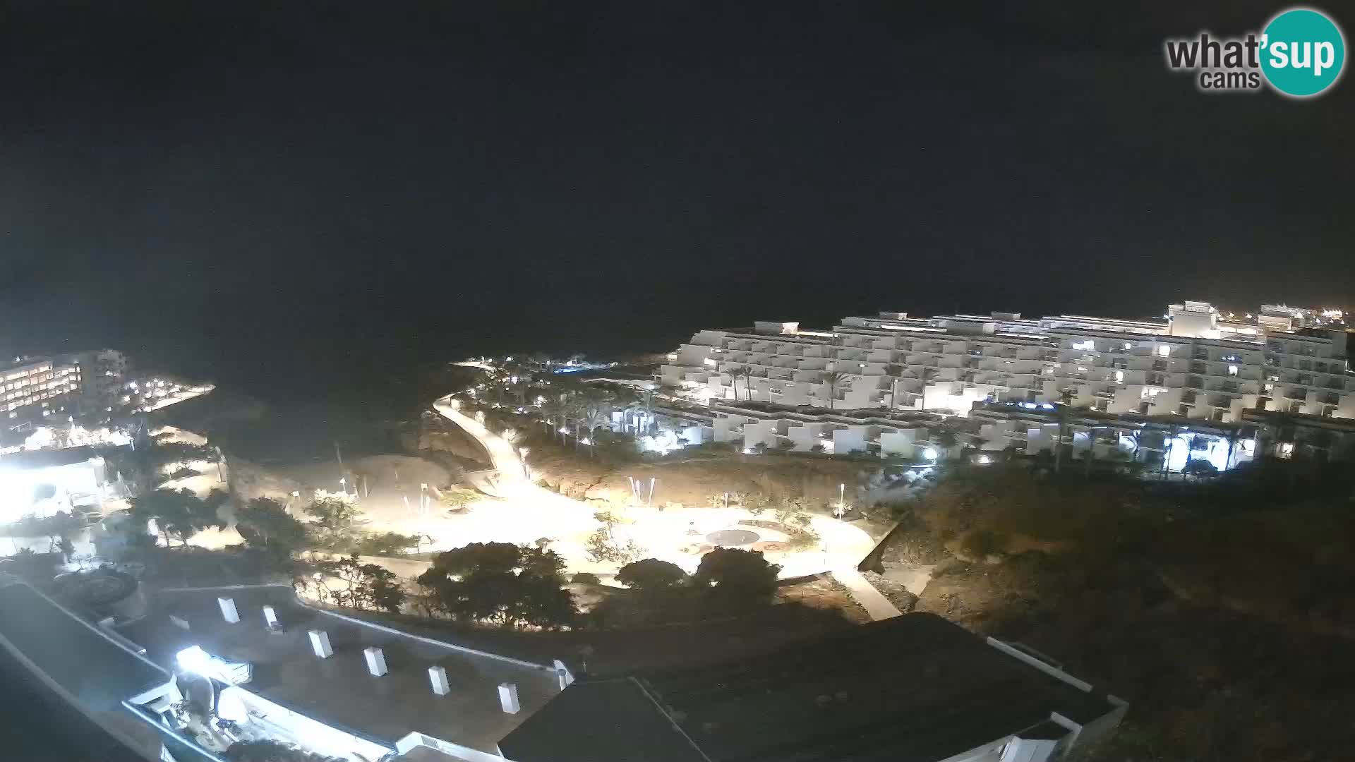 Live webcam Playa de Las Galgas – Playa Paraiso – La Gomera island – Adeje – Tenerife