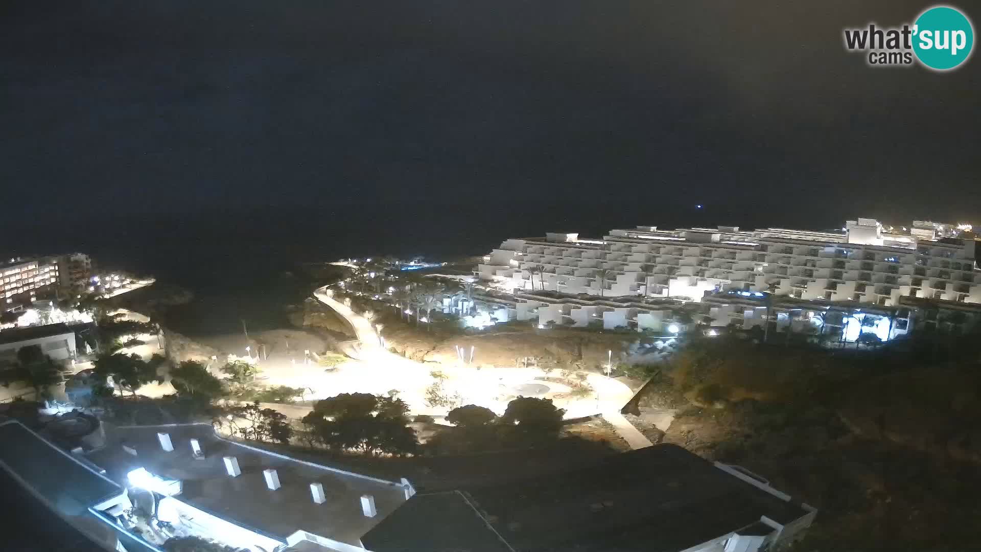 Live webcam Playa de Las Galgas – Playa Paraiso – La Gomera island – Adeje – Tenerife