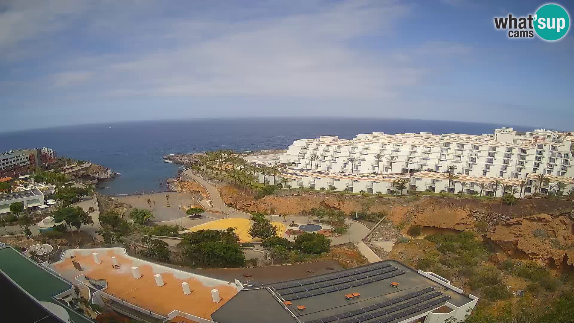 Webcam en vivo Playa de Las Galgas – Playa Paraíso – Isla de La Gomera – Costa Adeje – Tenerife