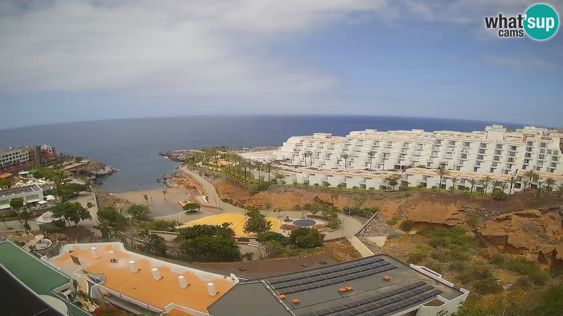 Web kamera uživo Playa de Las Galgas – Playa Paraiso – otok La Gomera – Costa Adeje – Tenerife