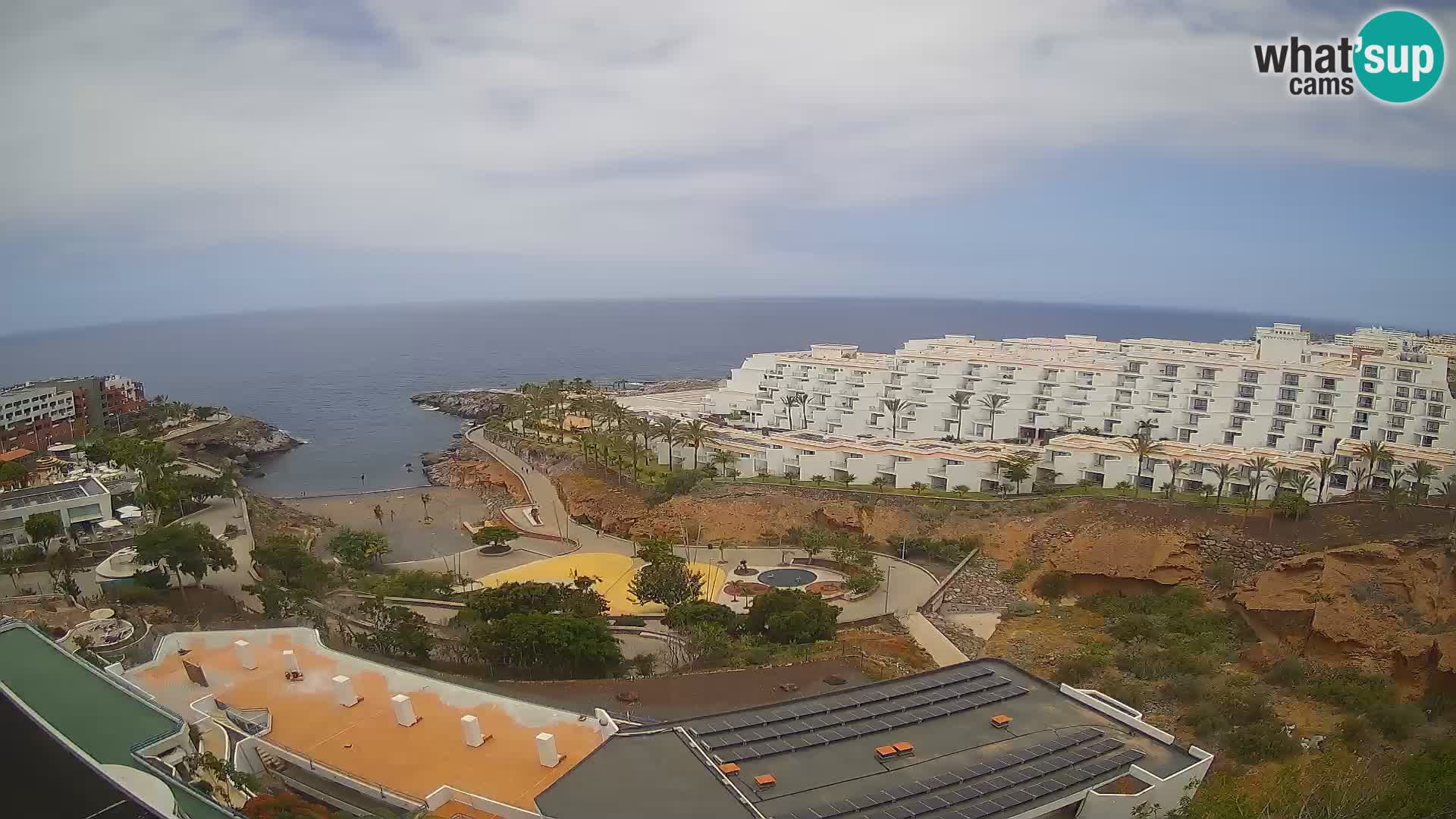 Live-Webcam Las Galgas Strand – Playa Paraiso – Insel La Gomera – Costa Adeje – Teneriffa