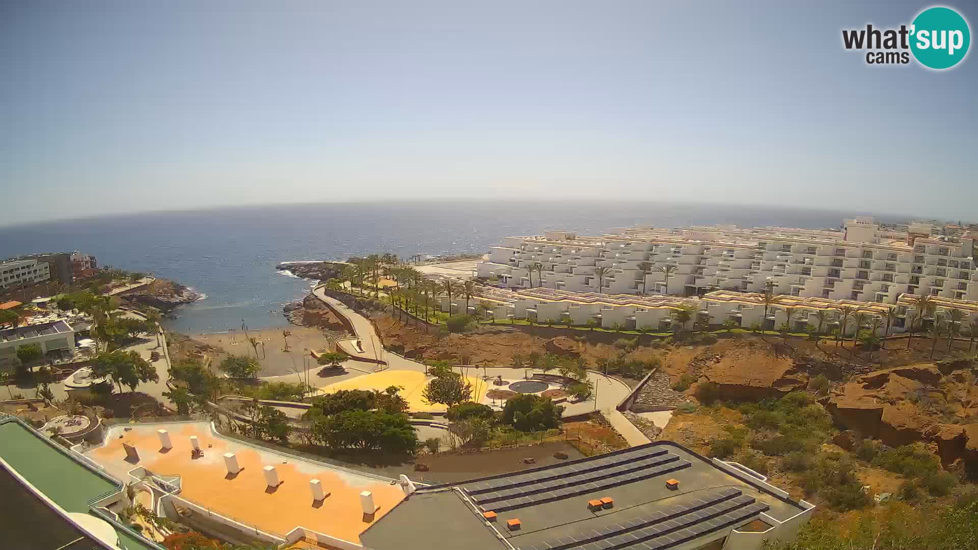 Live-Webcam Las Galgas Strand – Playa Paraiso – Insel La Gomera – Costa Adeje – Teneriffa