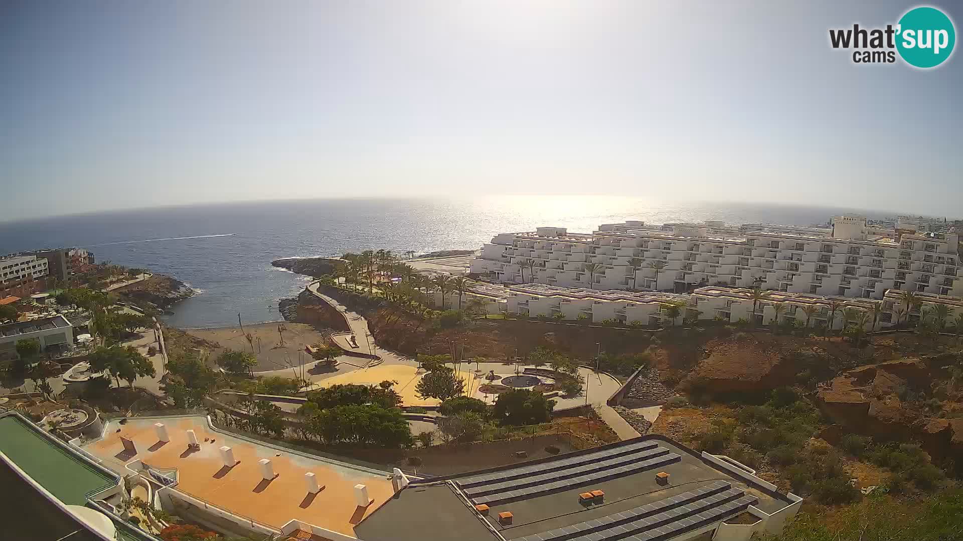 Live-Webcam Las Galgas Strand – Playa Paraiso – Insel La Gomera – Costa Adeje – Teneriffa