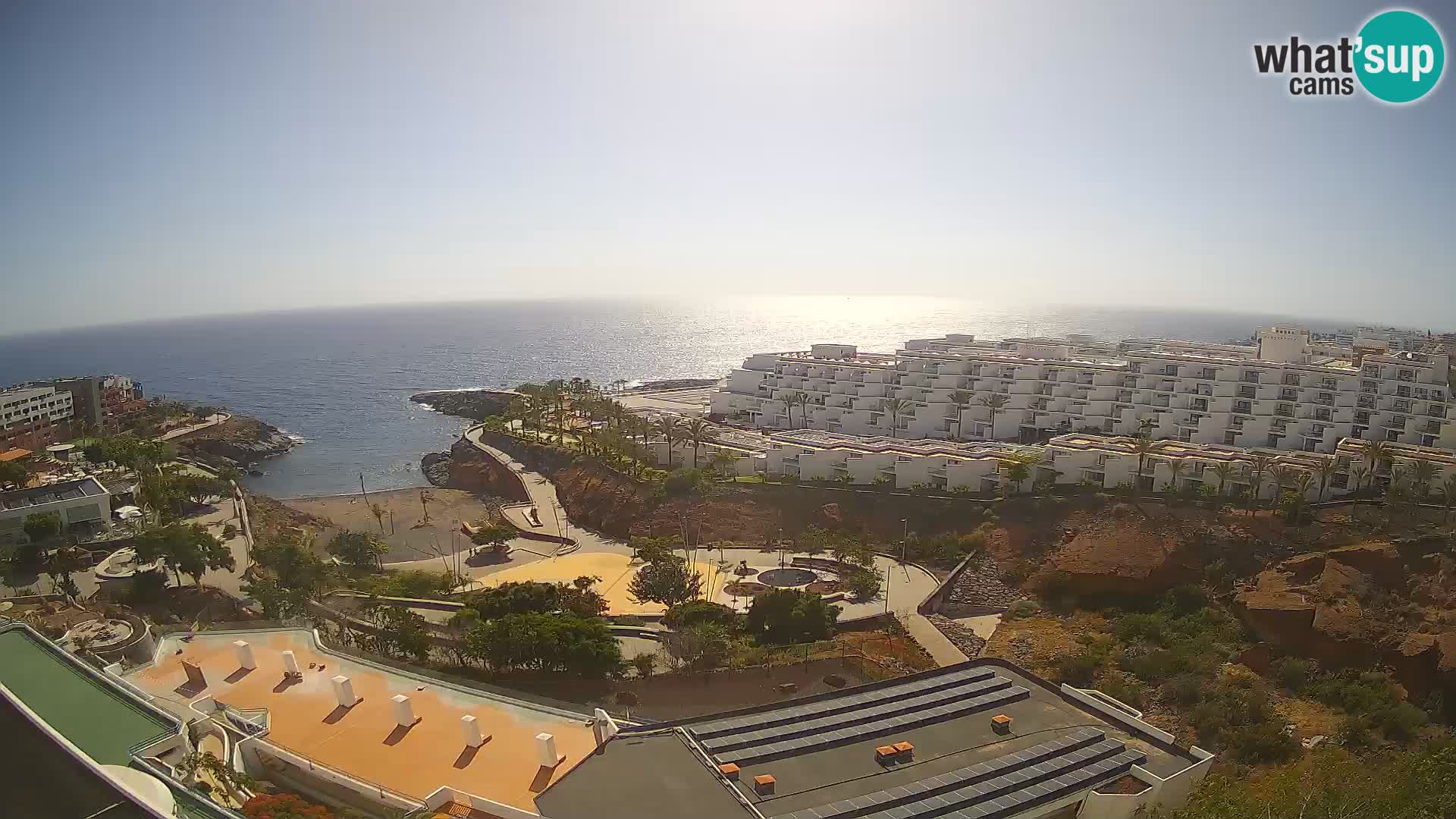 Webcam live spiaggia Las Galgas – Playa Paraiso – Isola La Gomera – Costa Adeje – Tenerife