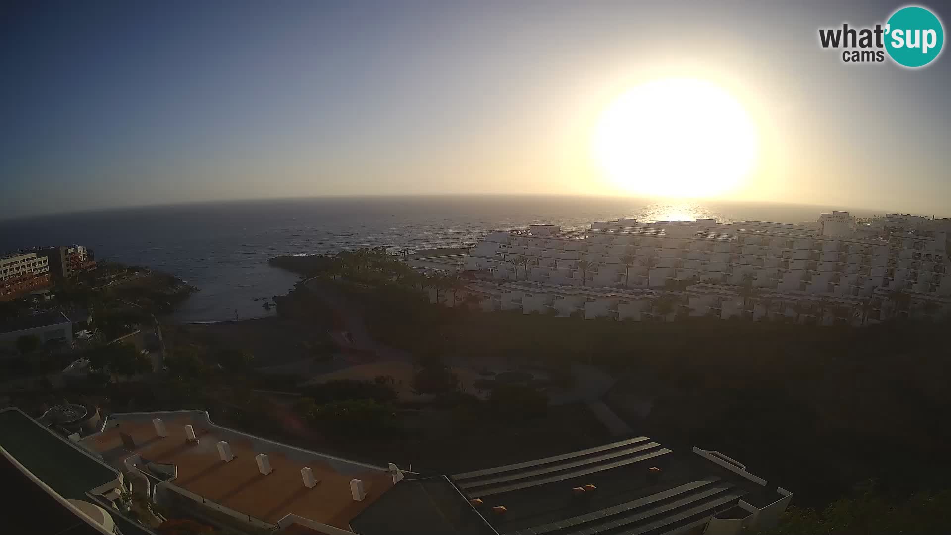 Spletna kamera v živo Las Galgas plaža – Playa Paraiso – otok La Gomera – Costa Adeje – Tenerife