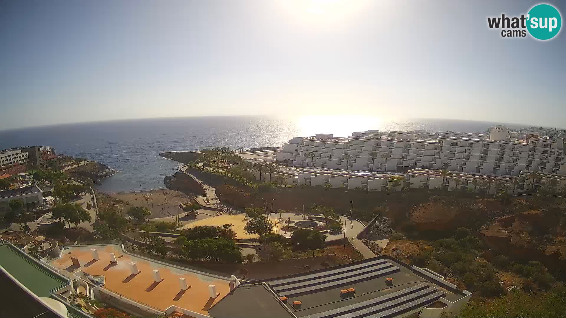 Webcam en vivo Playa de Las Galgas – Playa Paraíso – Isla de La Gomera – Costa Adeje – Tenerife
