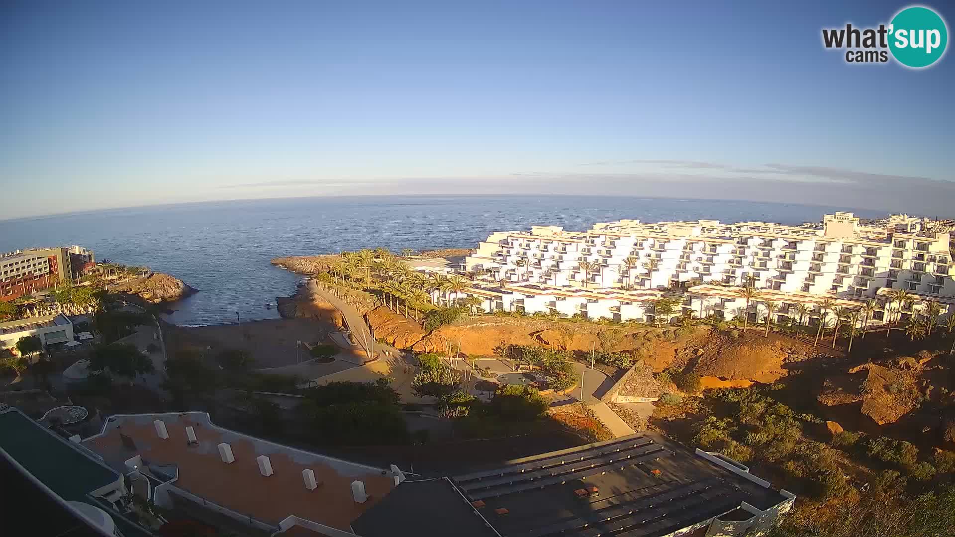 Live-Webcam Las Galgas Strand – Playa Paraiso – Insel La Gomera – Costa Adeje – Teneriffa