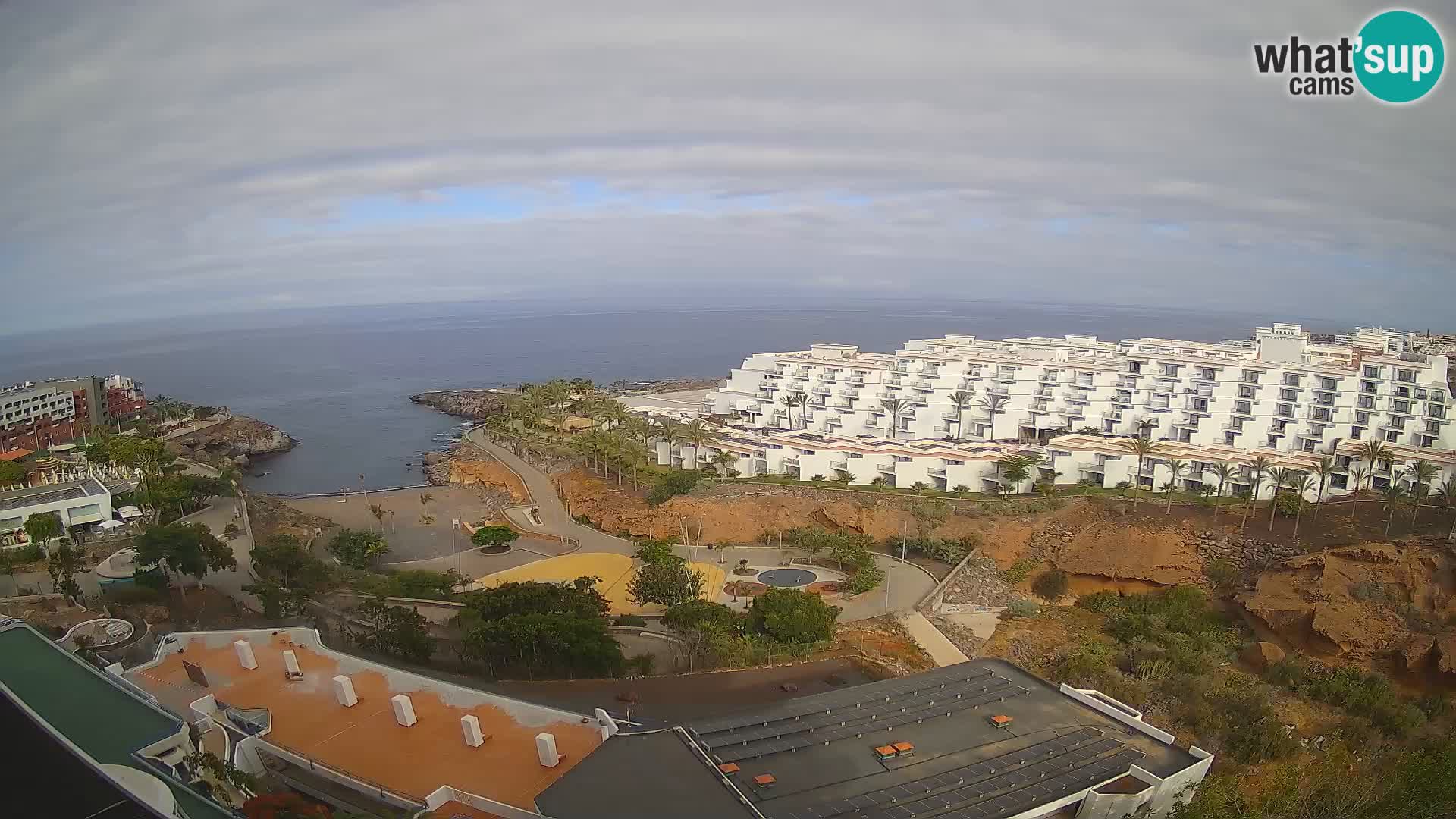 Live-Webcam Las Galgas Strand – Playa Paraiso – Insel La Gomera – Costa Adeje – Teneriffa