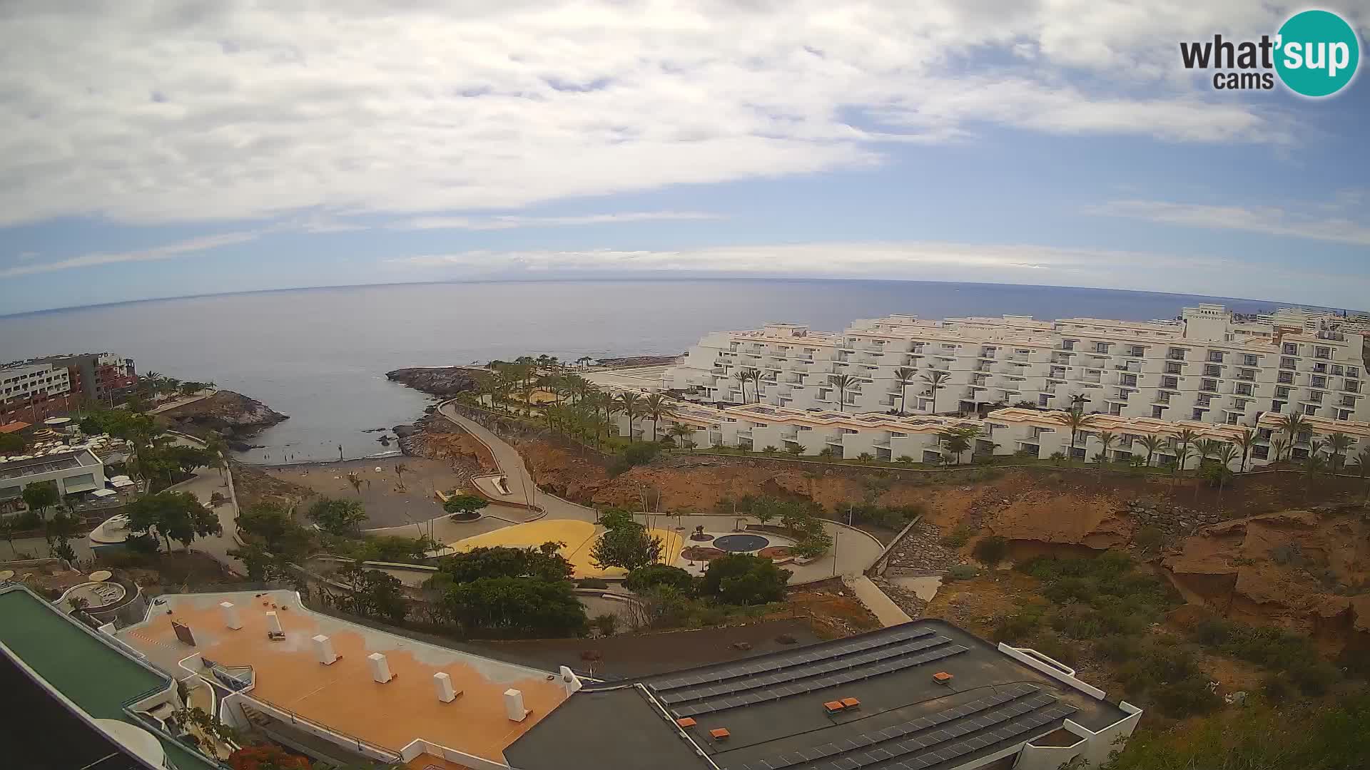 Webcam live spiaggia Las Galgas – Playa Paraiso – Isola La Gomera – Costa Adeje – Tenerife