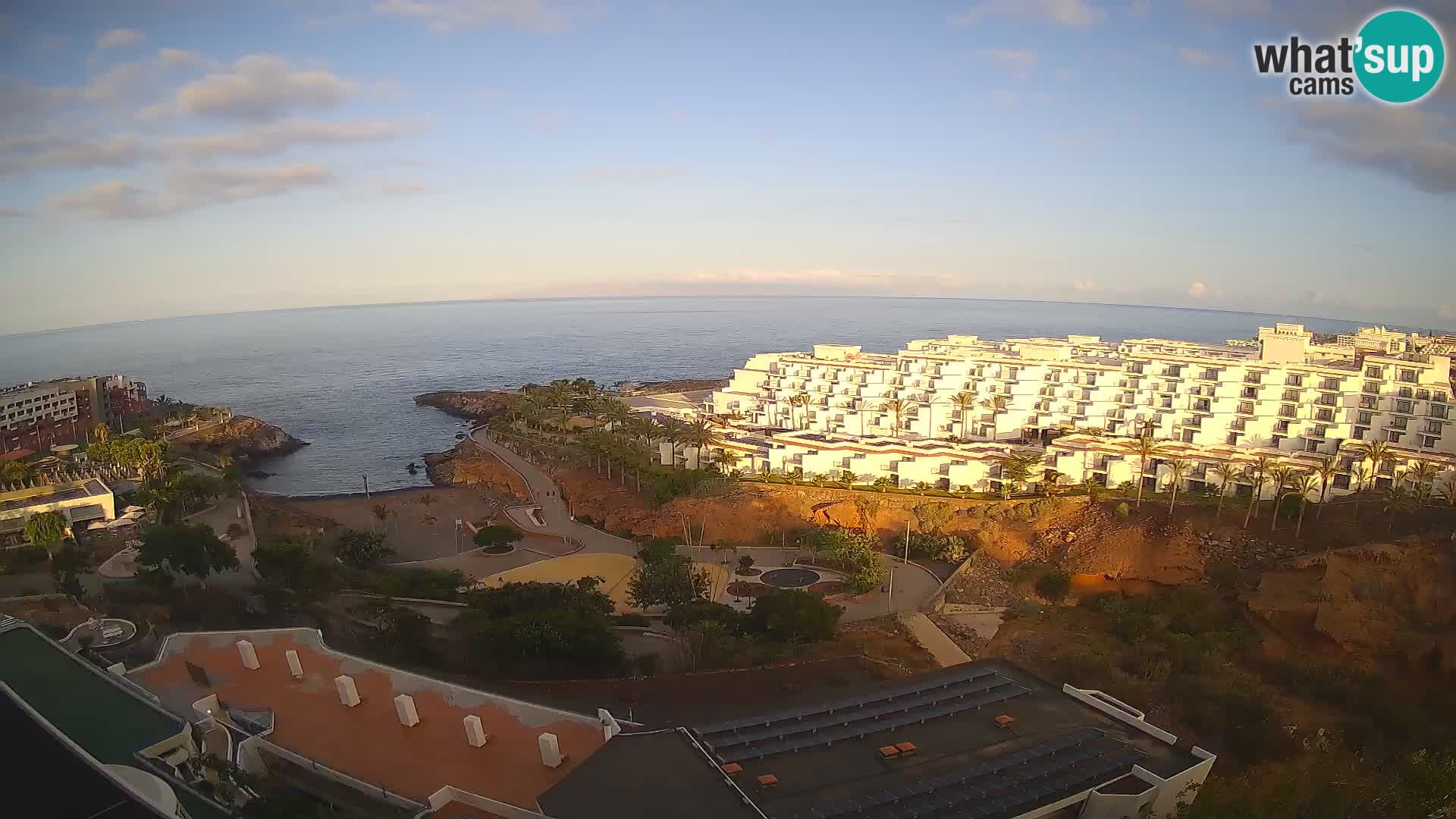 Webcam live spiaggia Las Galgas – Playa Paraiso – Isola La Gomera – Costa Adeje – Tenerife