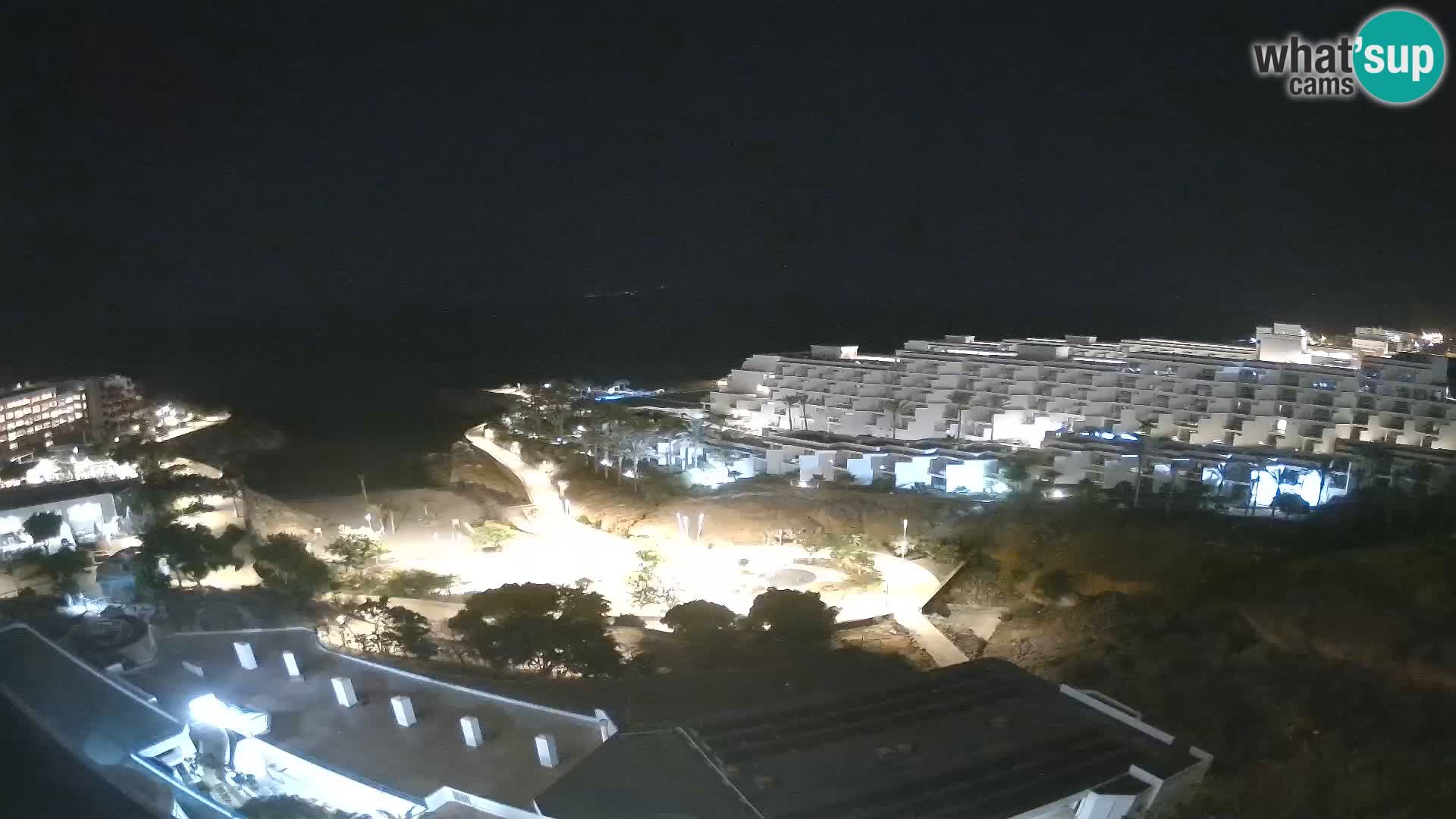 Live webcam Playa de Las Galgas – Playa Paraiso – La Gomera island – Adeje – Tenerife
